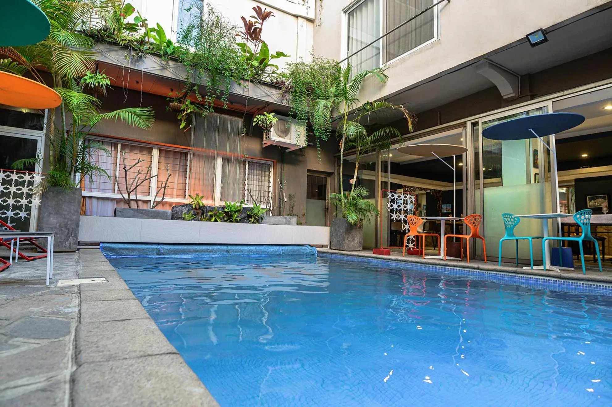 Swimming pool in Le Grand Mellis Hôtel & Spa