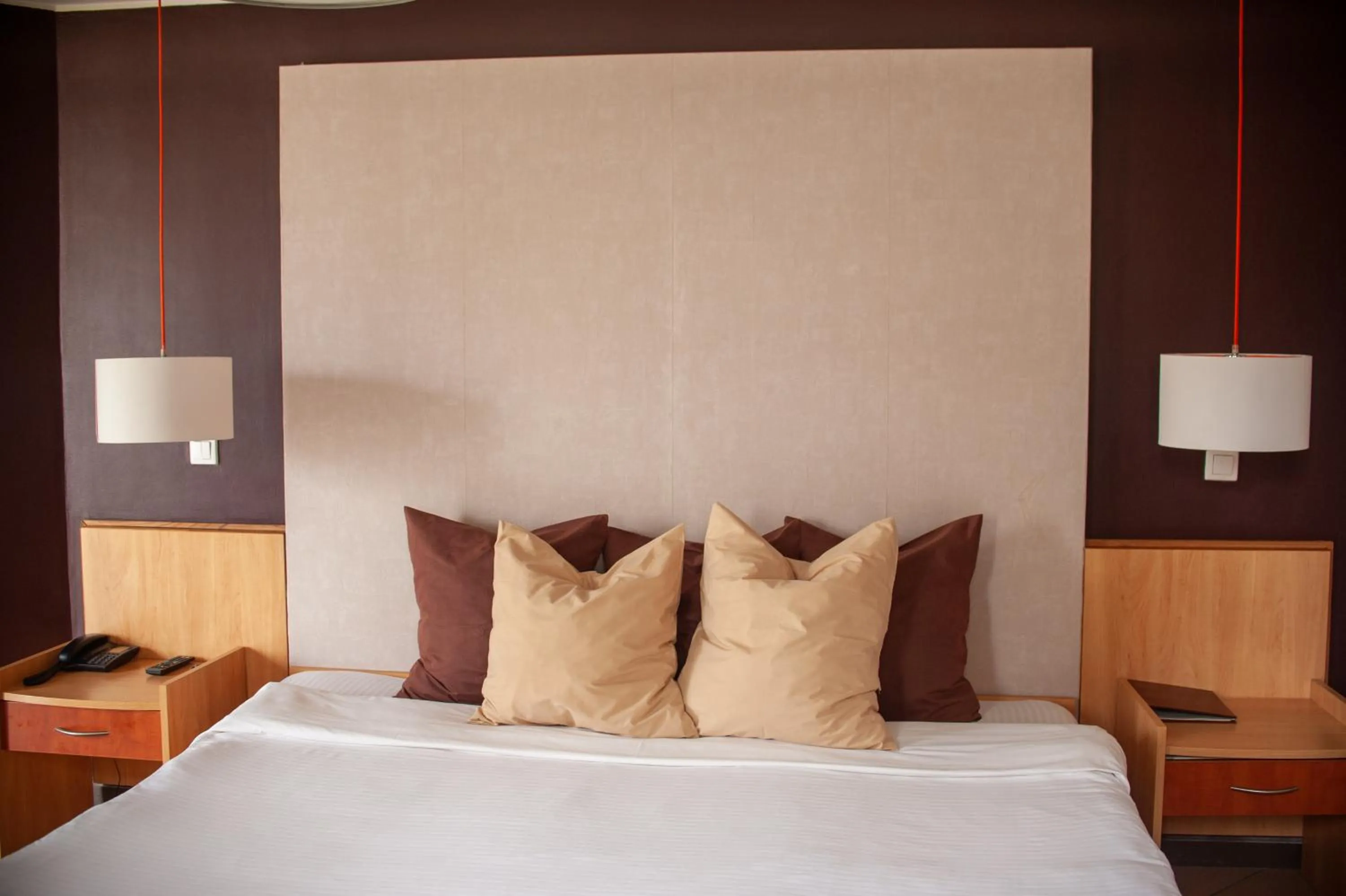 Bed in Le Grand Mellis Hôtel & Spa