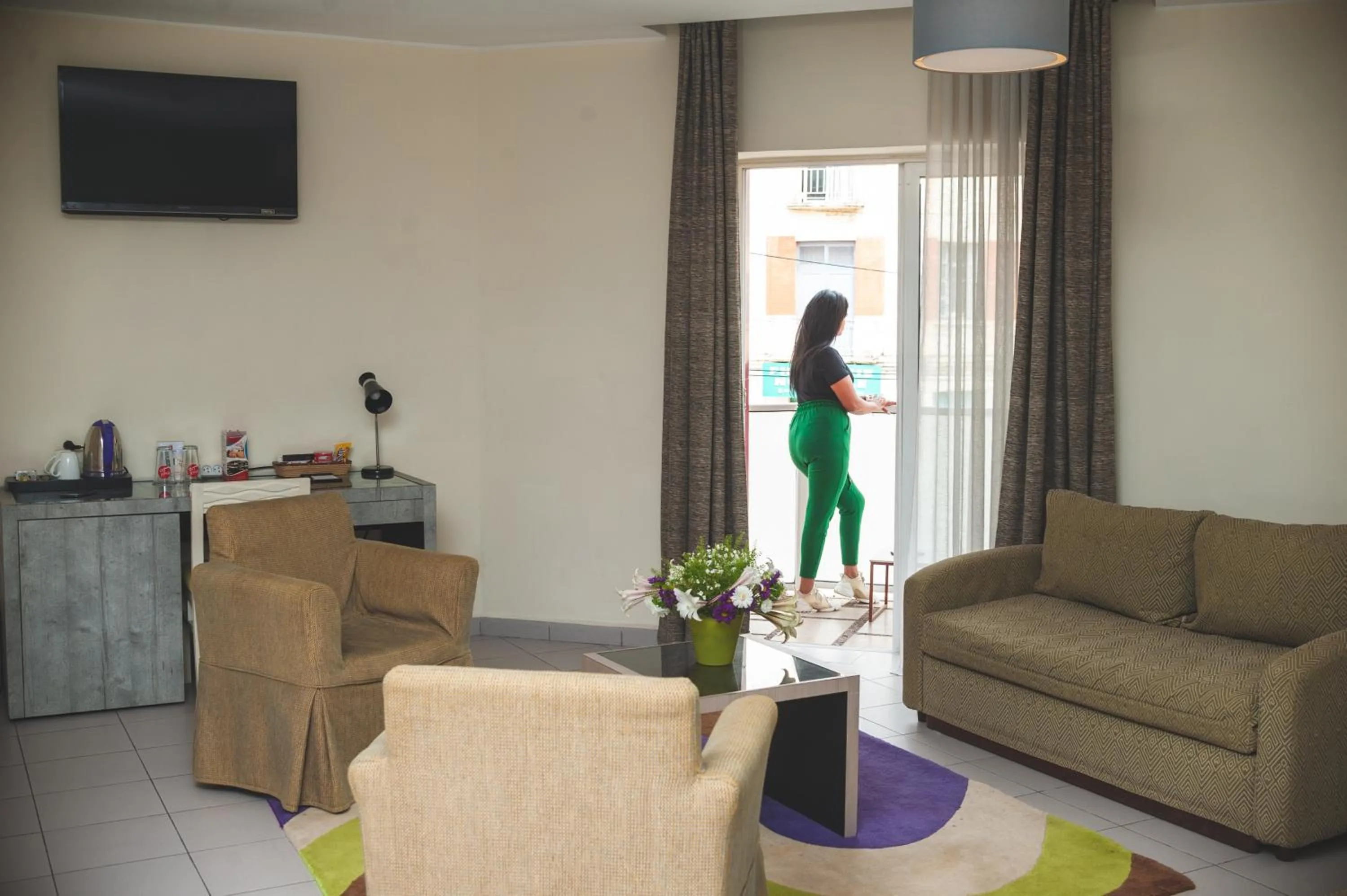 Balcony/Terrace in Le Grand Mellis Hôtel & Spa