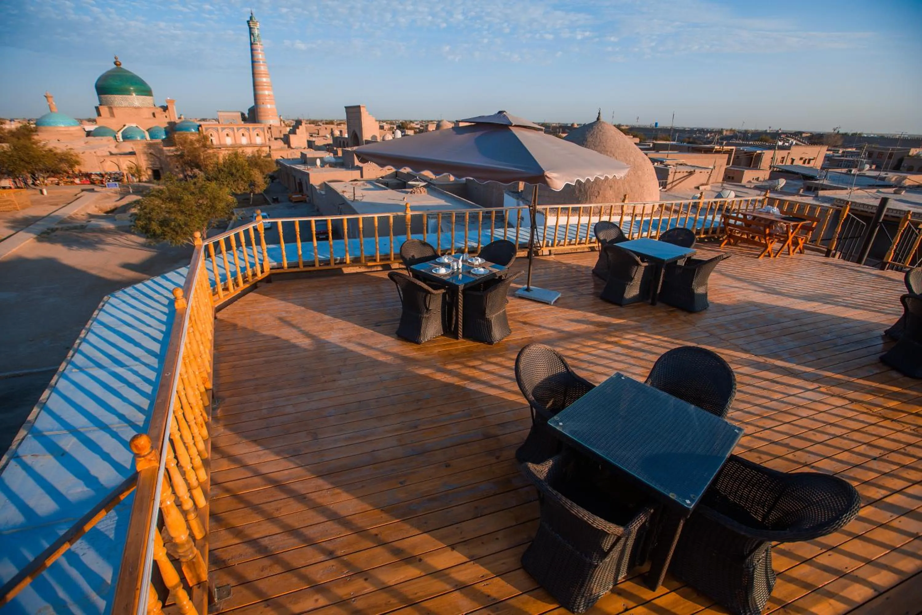 Patio in Arkanchi Hotel