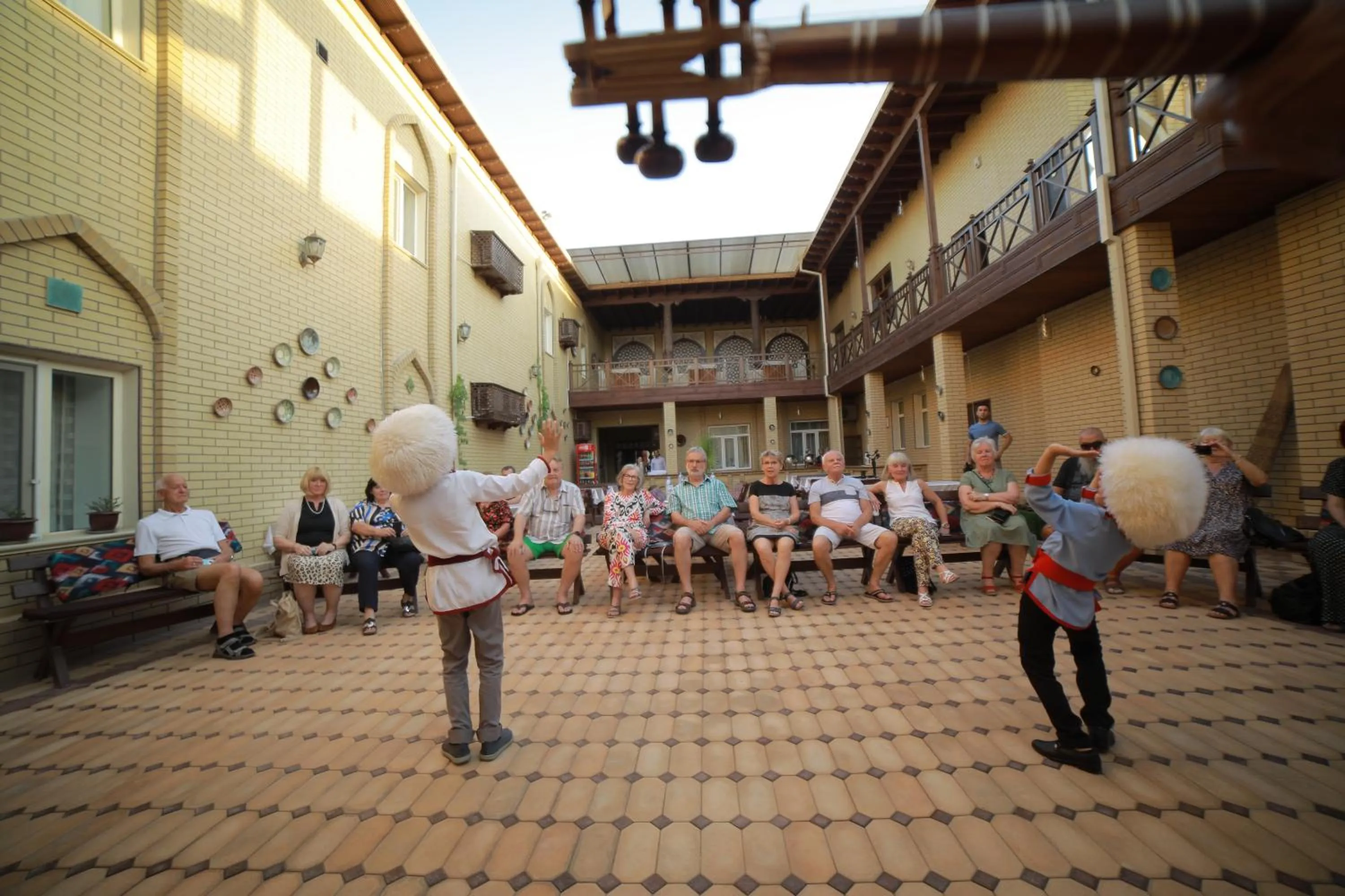 Patio in Arkanchi Hotel