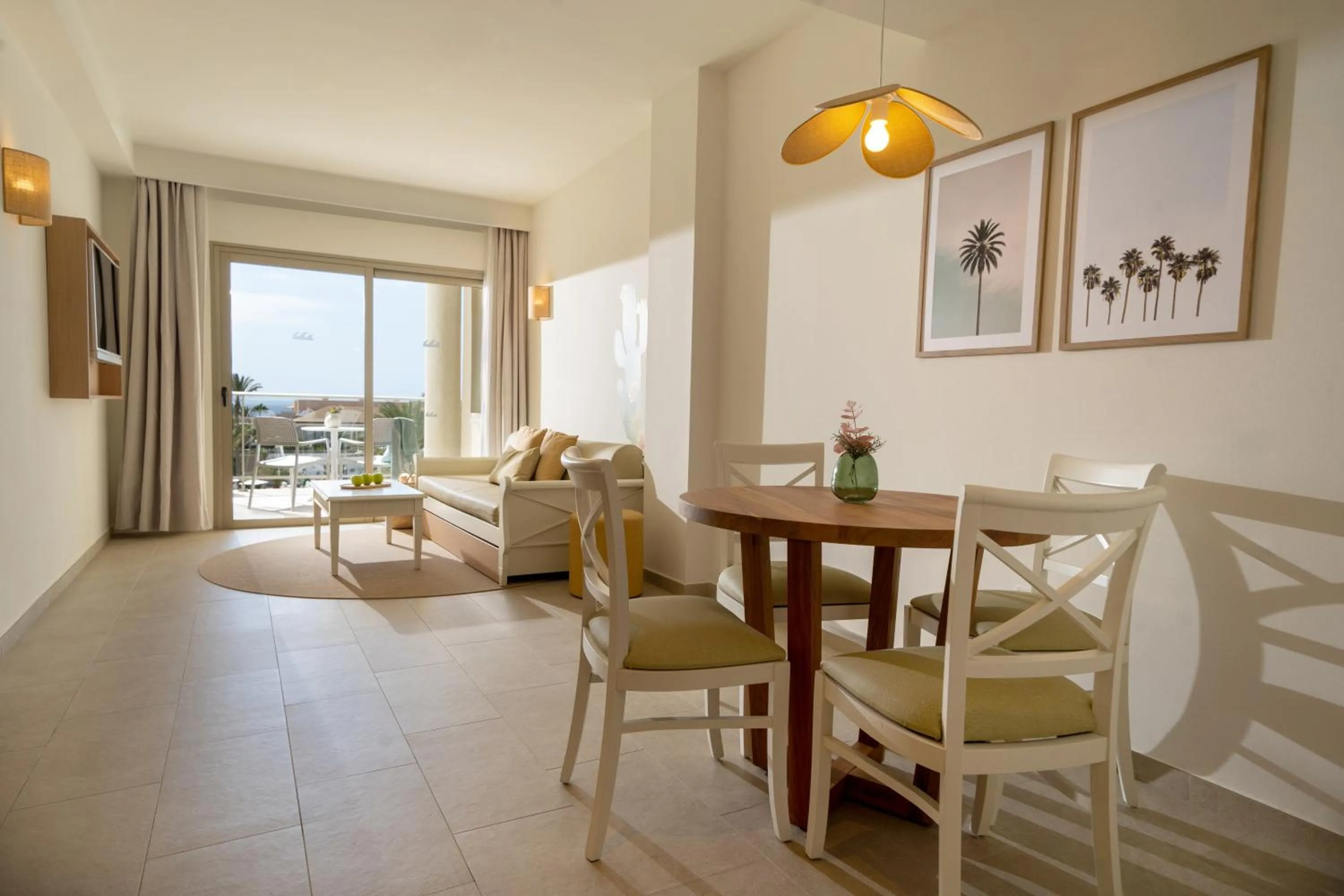 Seating area in Iberostar Waves Gaviotas Park