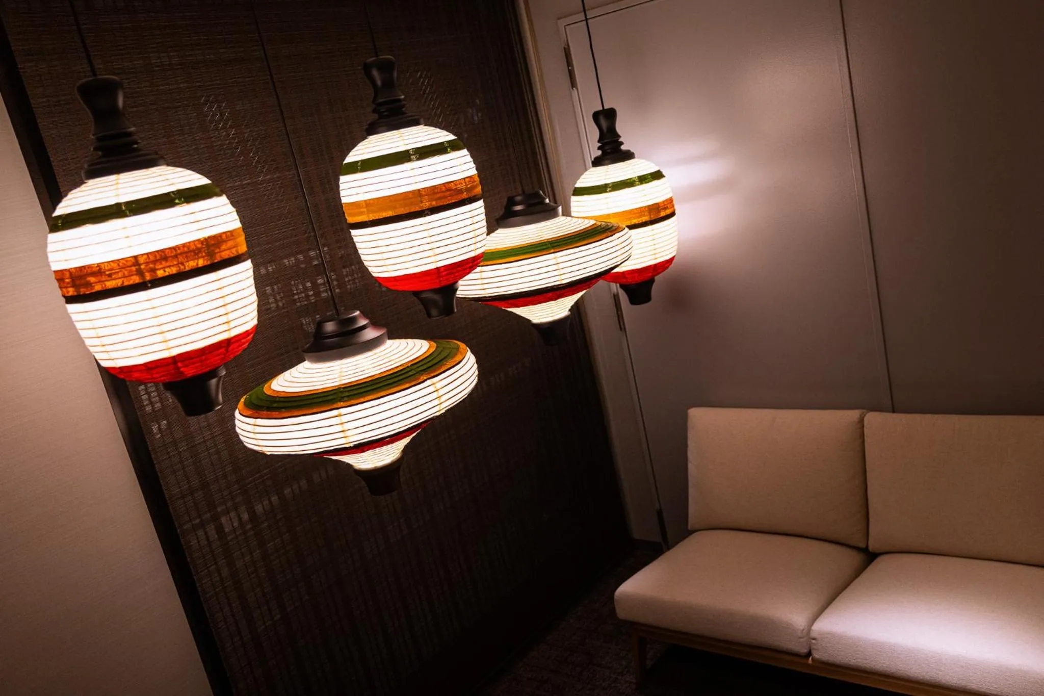 Decorative detail in Rinn Kyoto Gion Shinbashi