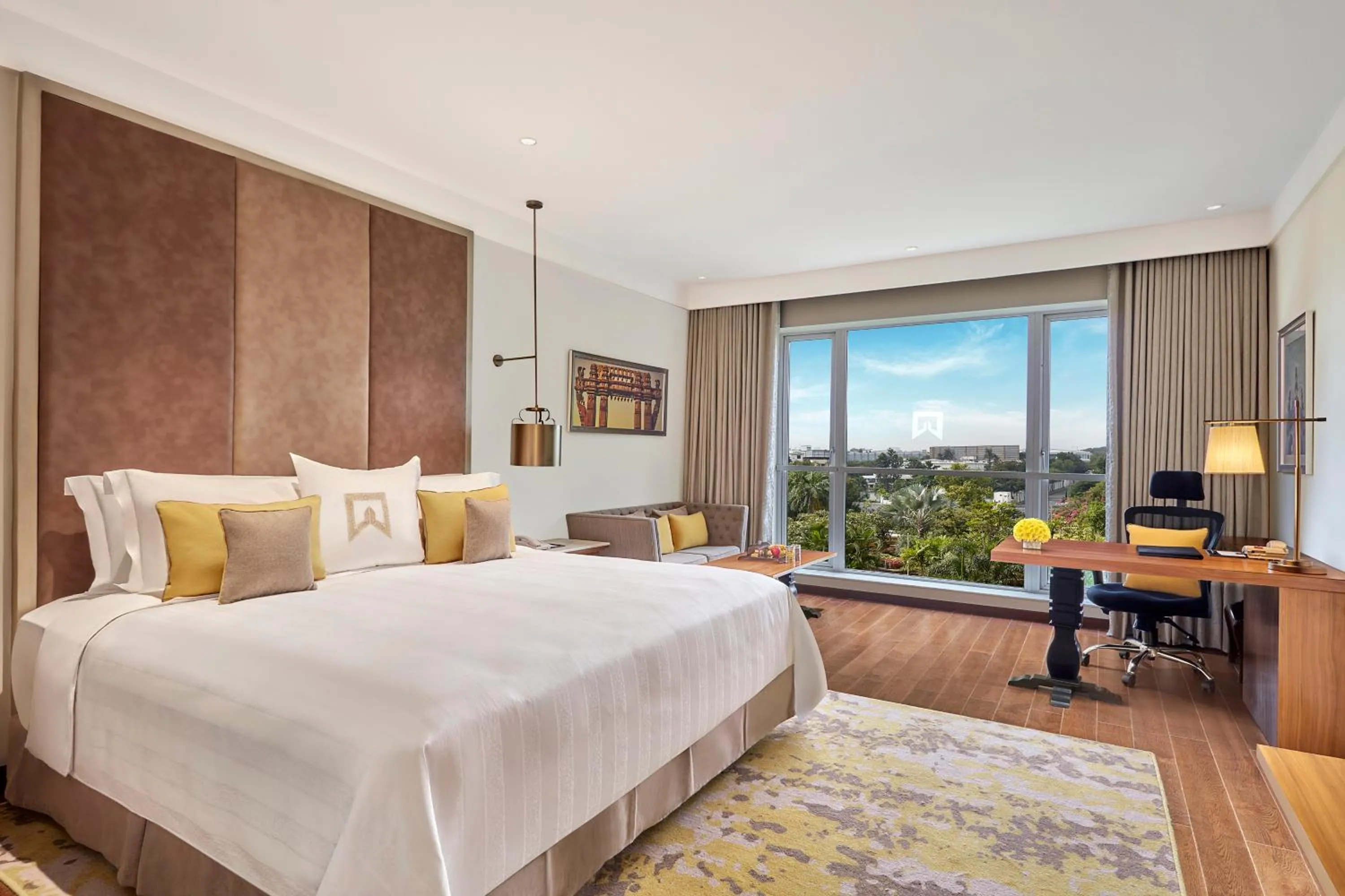 Photo of the whole room, Bed in ITC Kakatiya, a Luxury Collection Hotel, Hyderabad