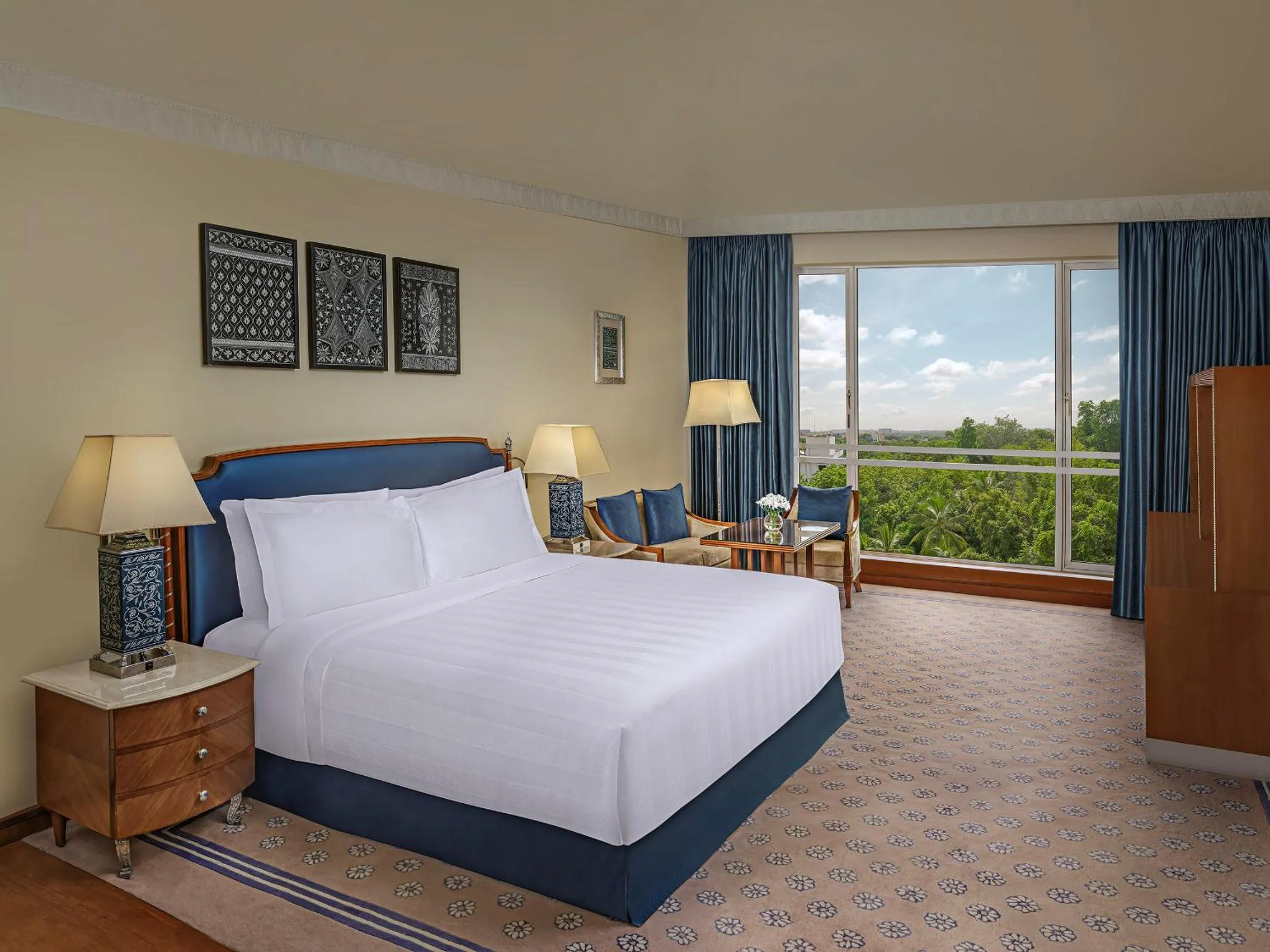 Bedroom, Bed in ITC Kakatiya, a Luxury Collection Hotel, Hyderabad