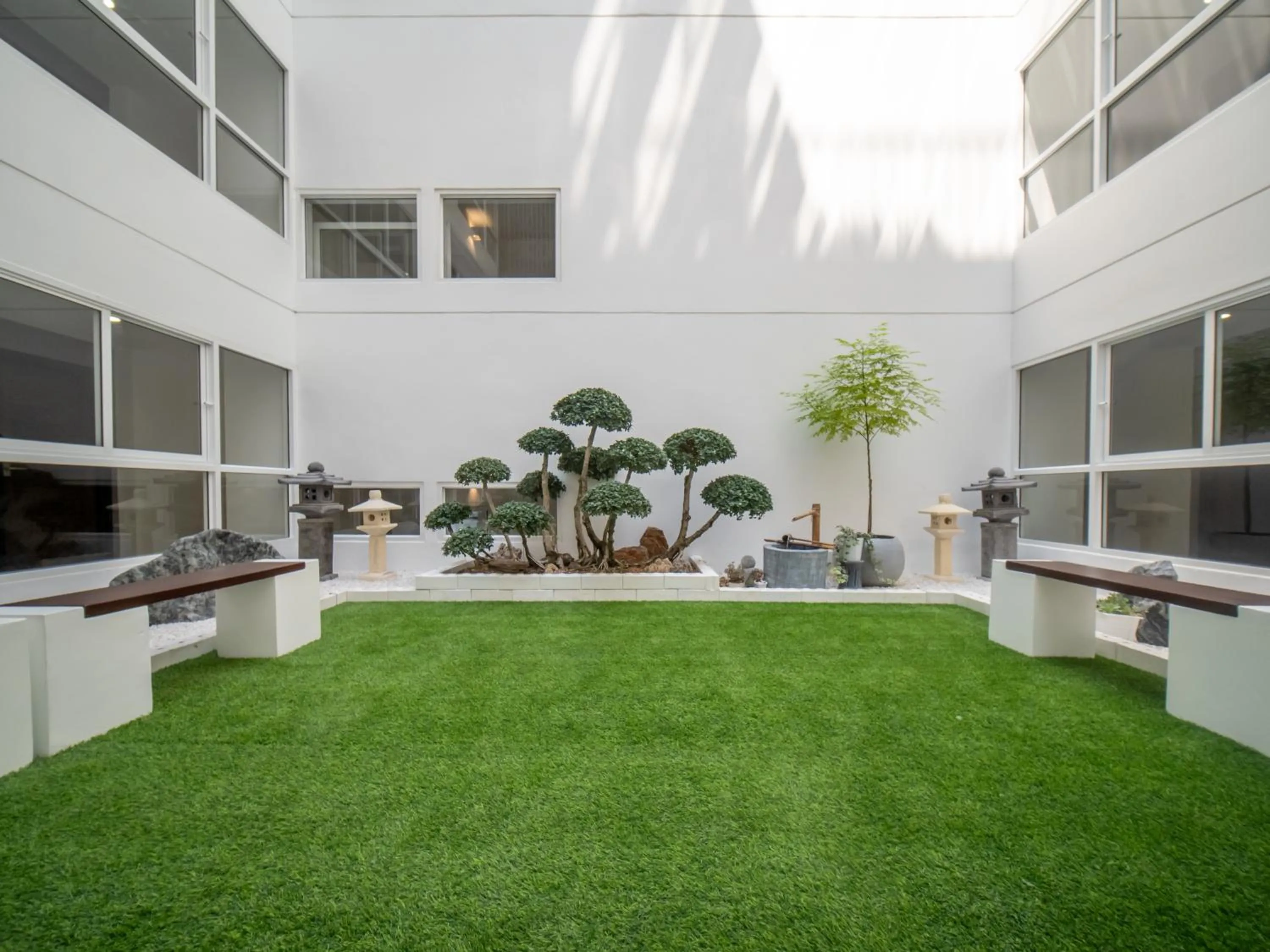 Garden in Samutprakarn Hotel