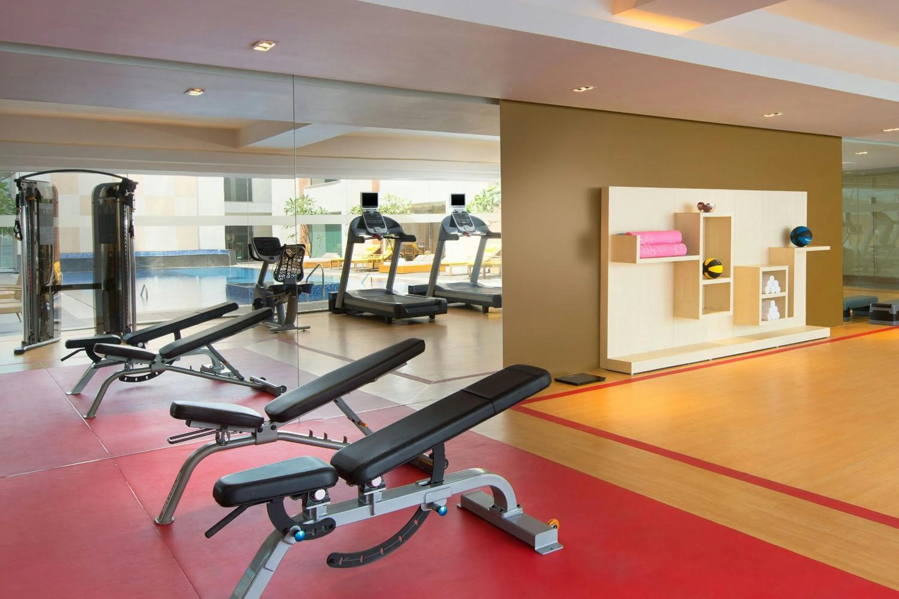 Fitness centre/facilities in Sheraton Hyderabad Hotel