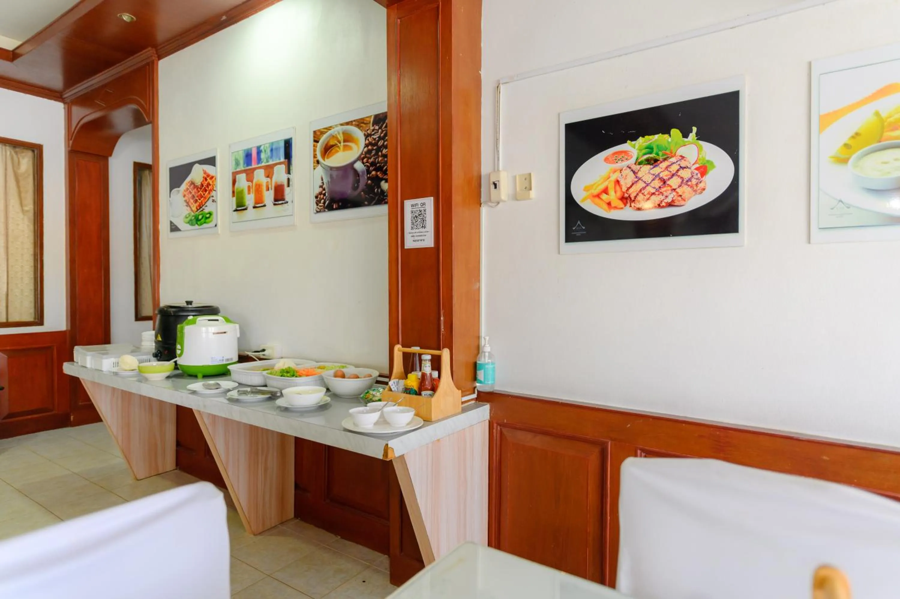 Breakfast in Kongkhamkoon Hotel