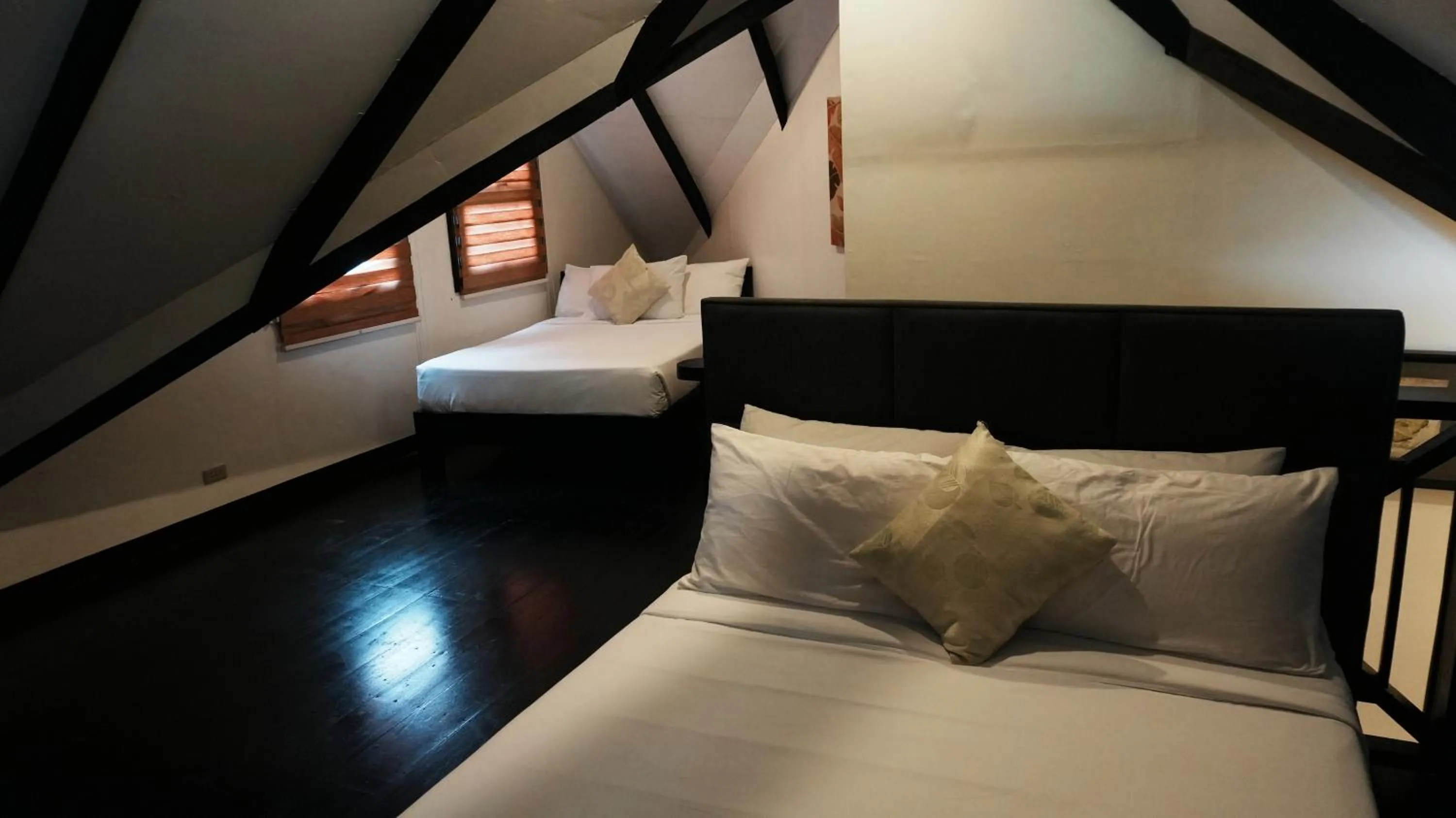 Bed in The Zen Villas Resort