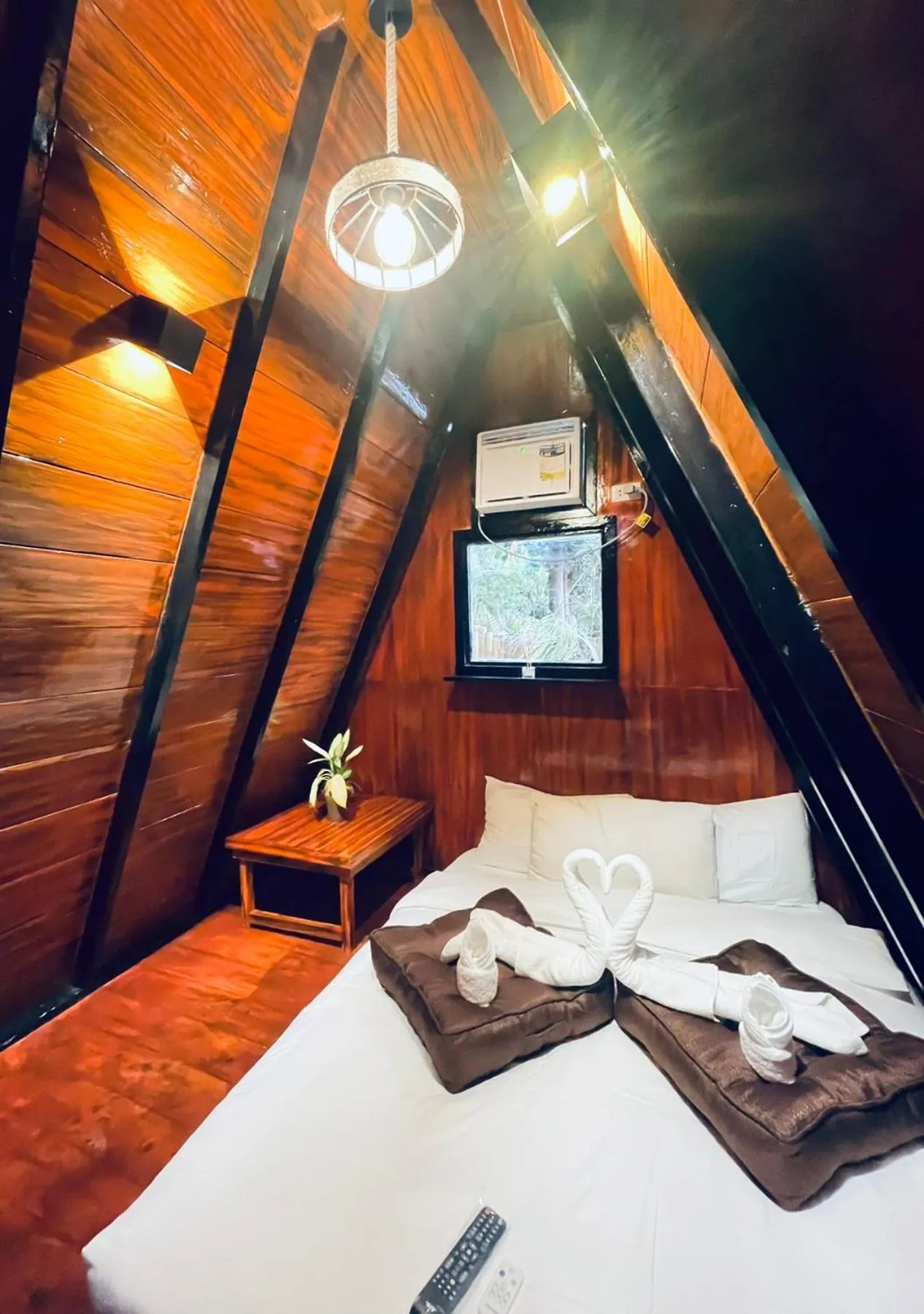 Bed in The Zen Villas Resort