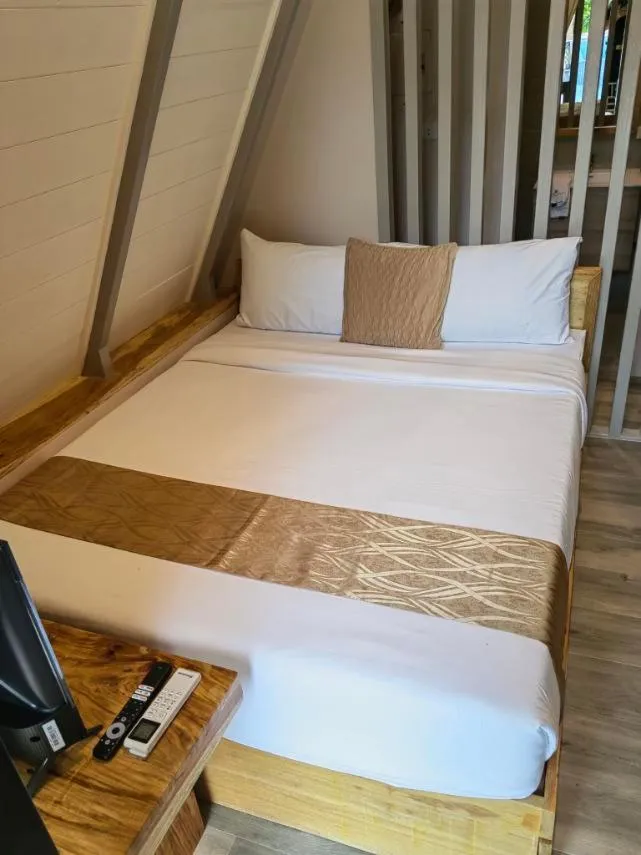 Bed in The Zen Villas Resort