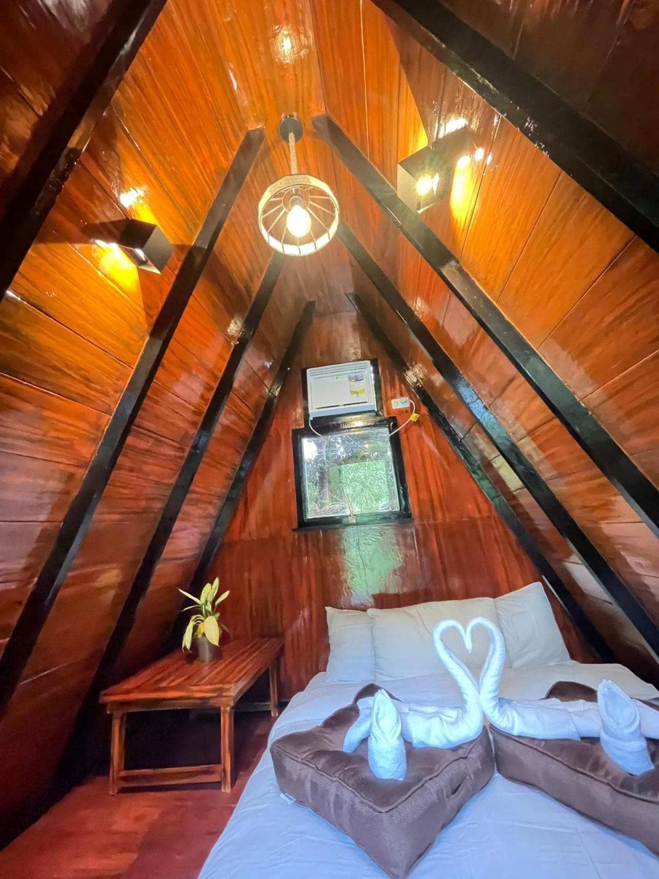 Bed in The Zen Villas Resort