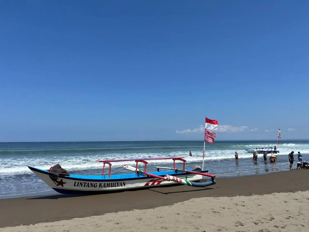 Beach in Hotel Century Pangandaran