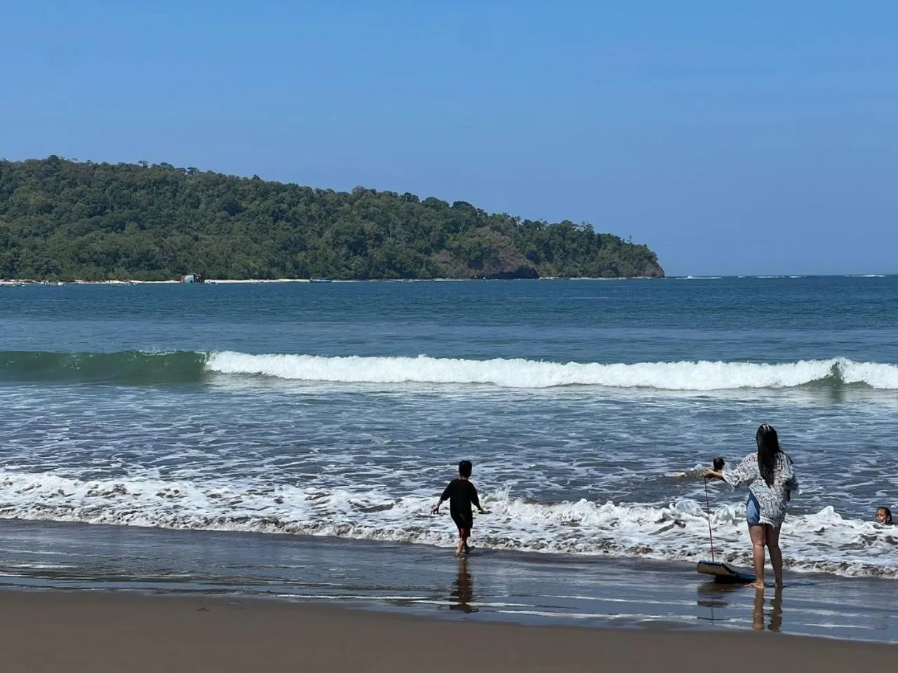 Beach in Hotel Century Pangandaran