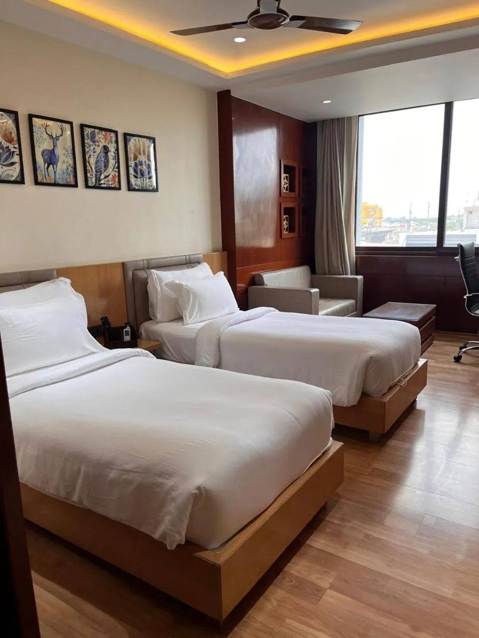 Bed in Indore International Convention Center