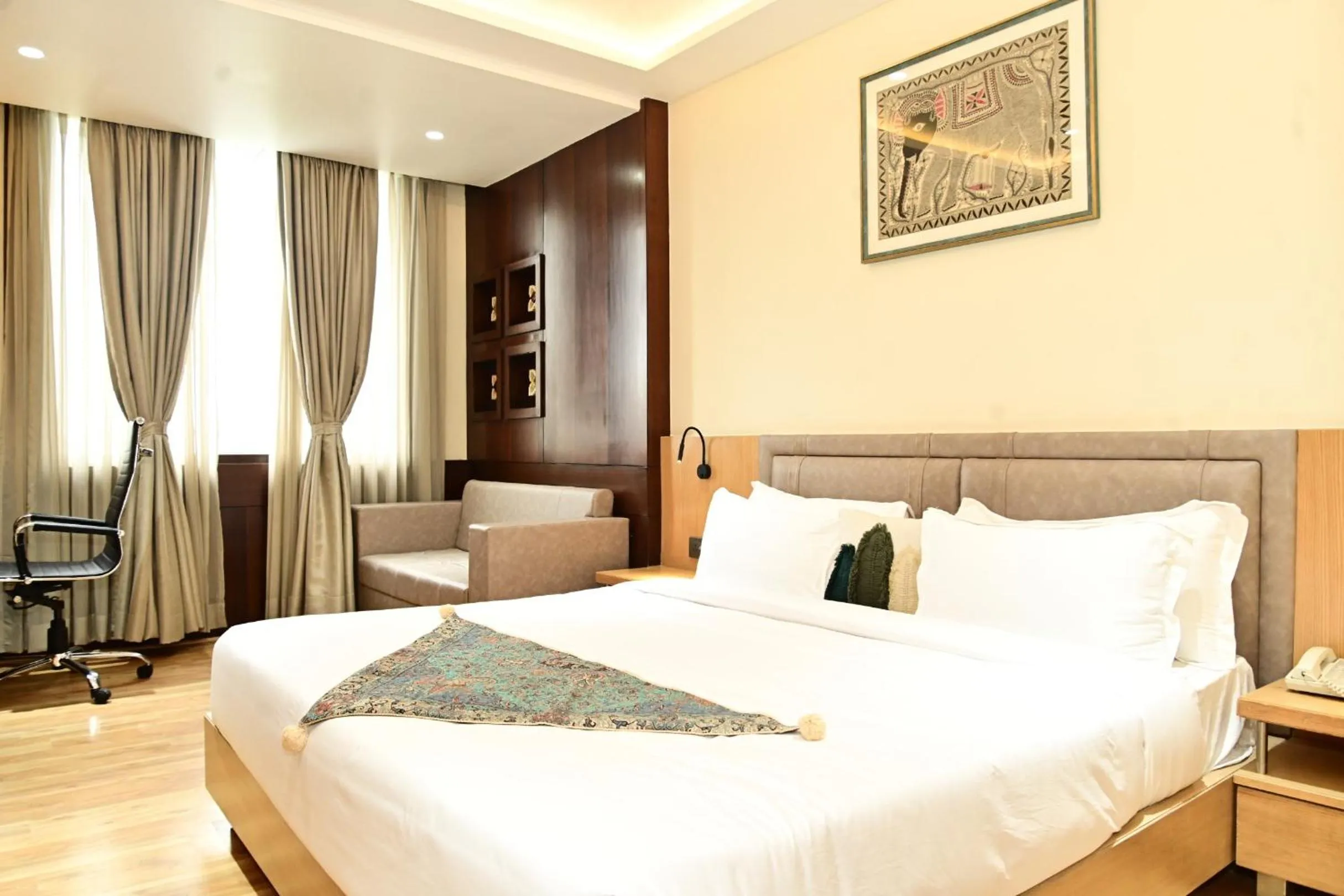 Bed in Indore International Convention Center