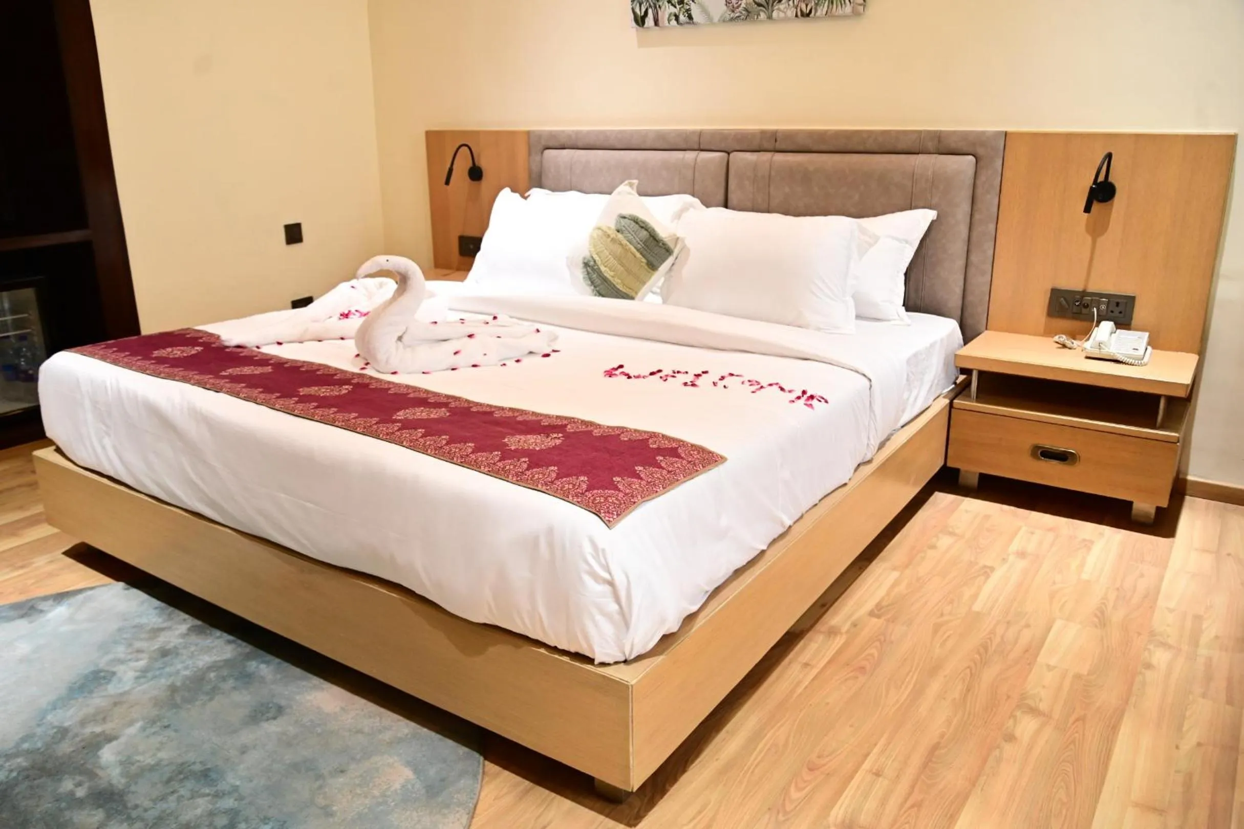 Bed in Indore International Convention Center