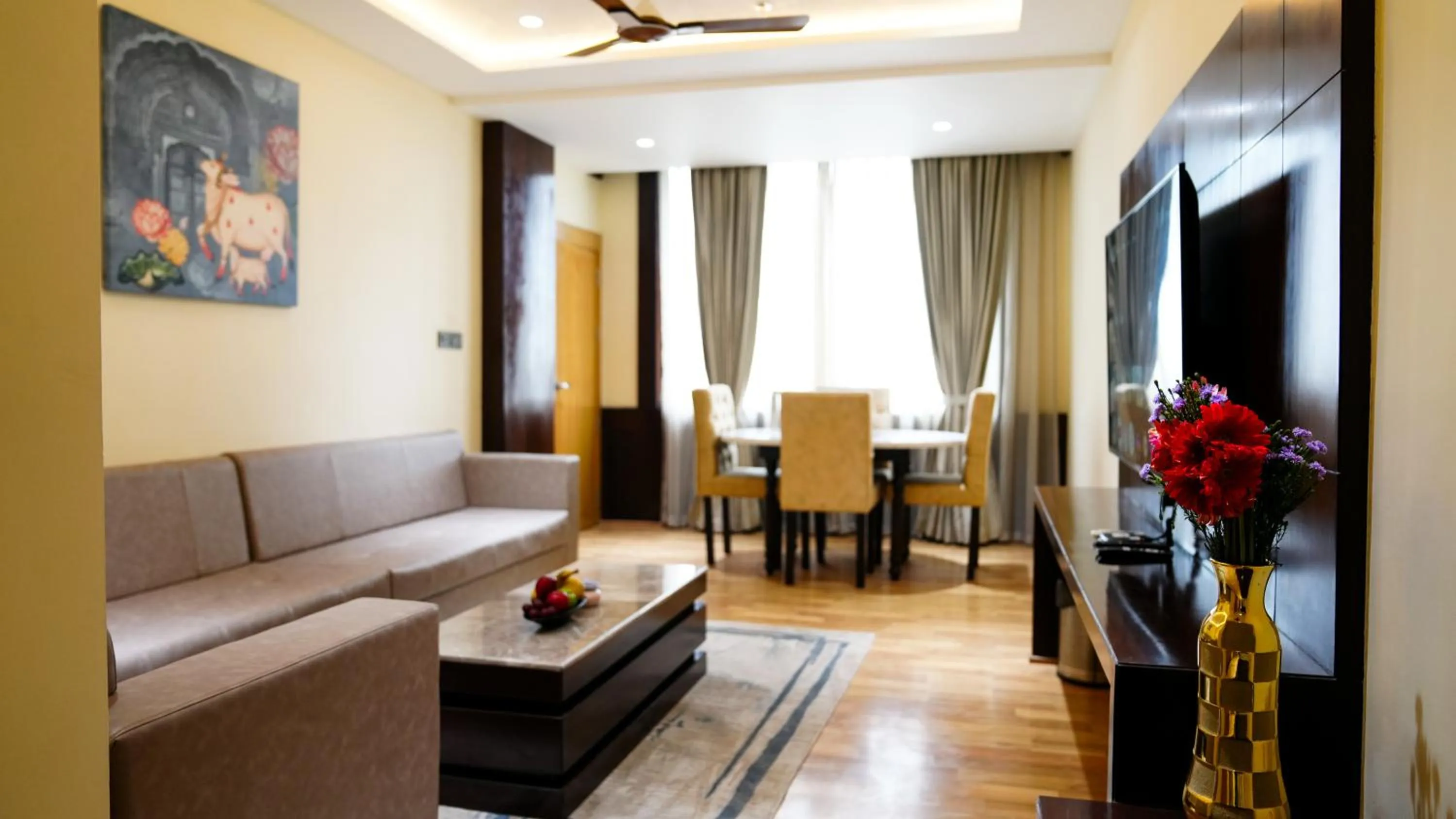 Living room in Indore International Convention Center