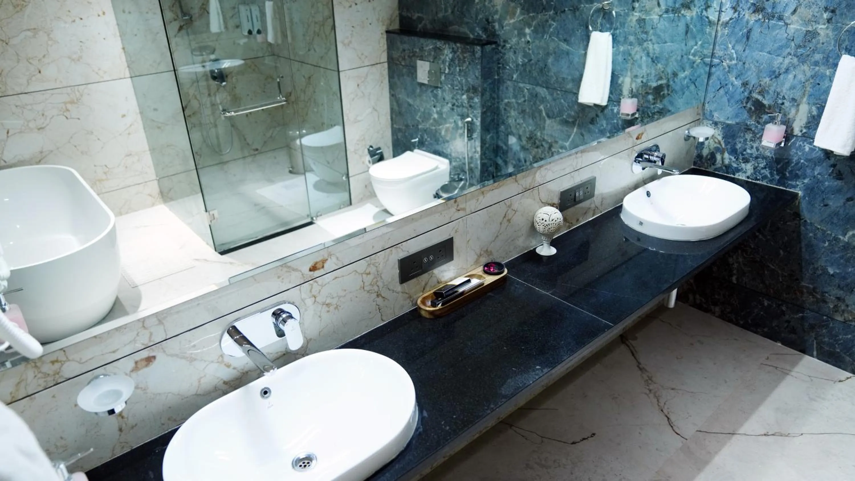 Bathroom in Indore International Convention Center