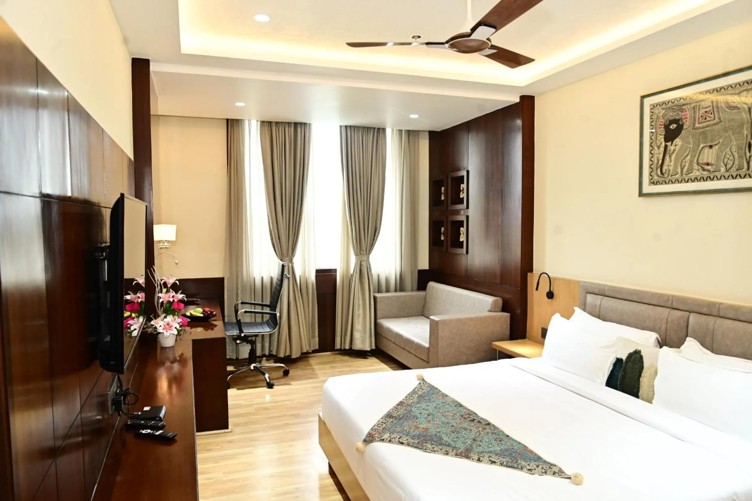 Bed in Indore International Convention Center