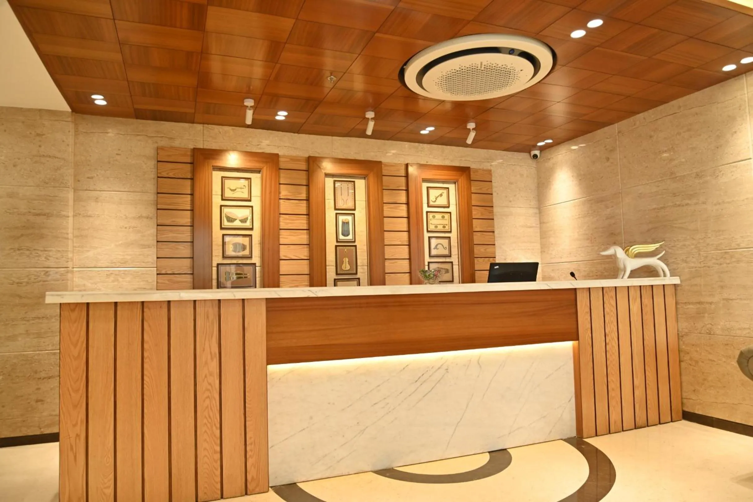 Lobby or reception in Indore International Convention Center