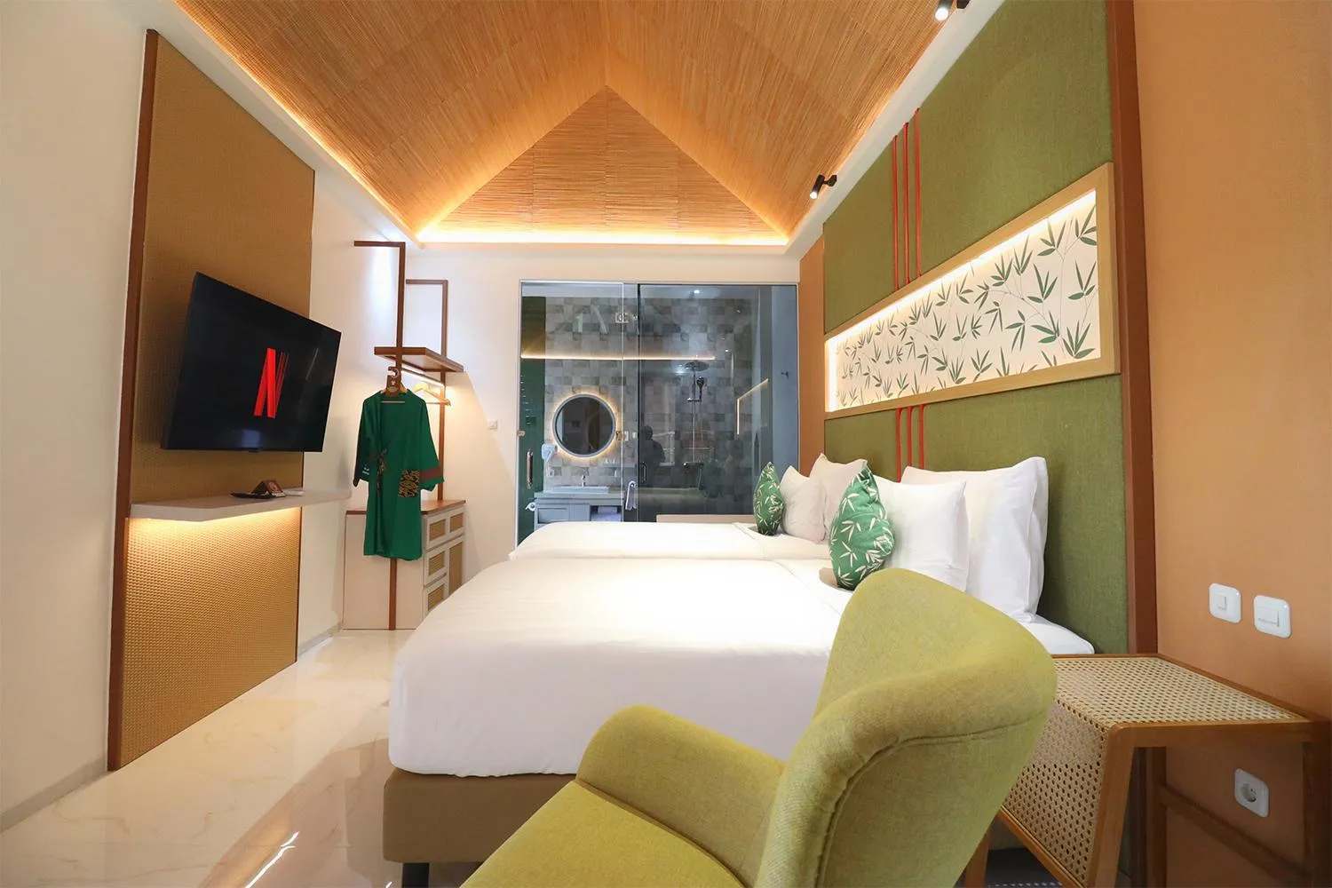 Bedroom, Bed in Moritz Hill Borobudur Resorts & Spa