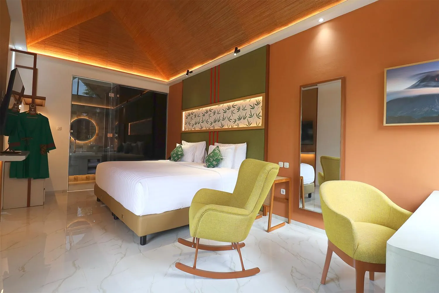 Bedroom, Bed in Moritz Hill Borobudur Resorts & Spa