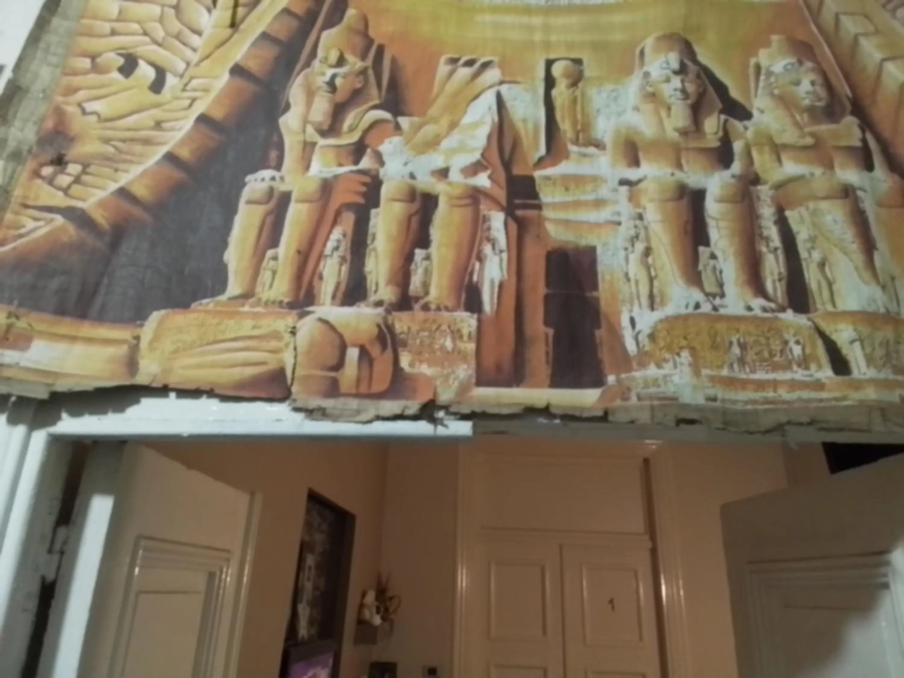 Decorative detail in Mesho Cairo Hostel