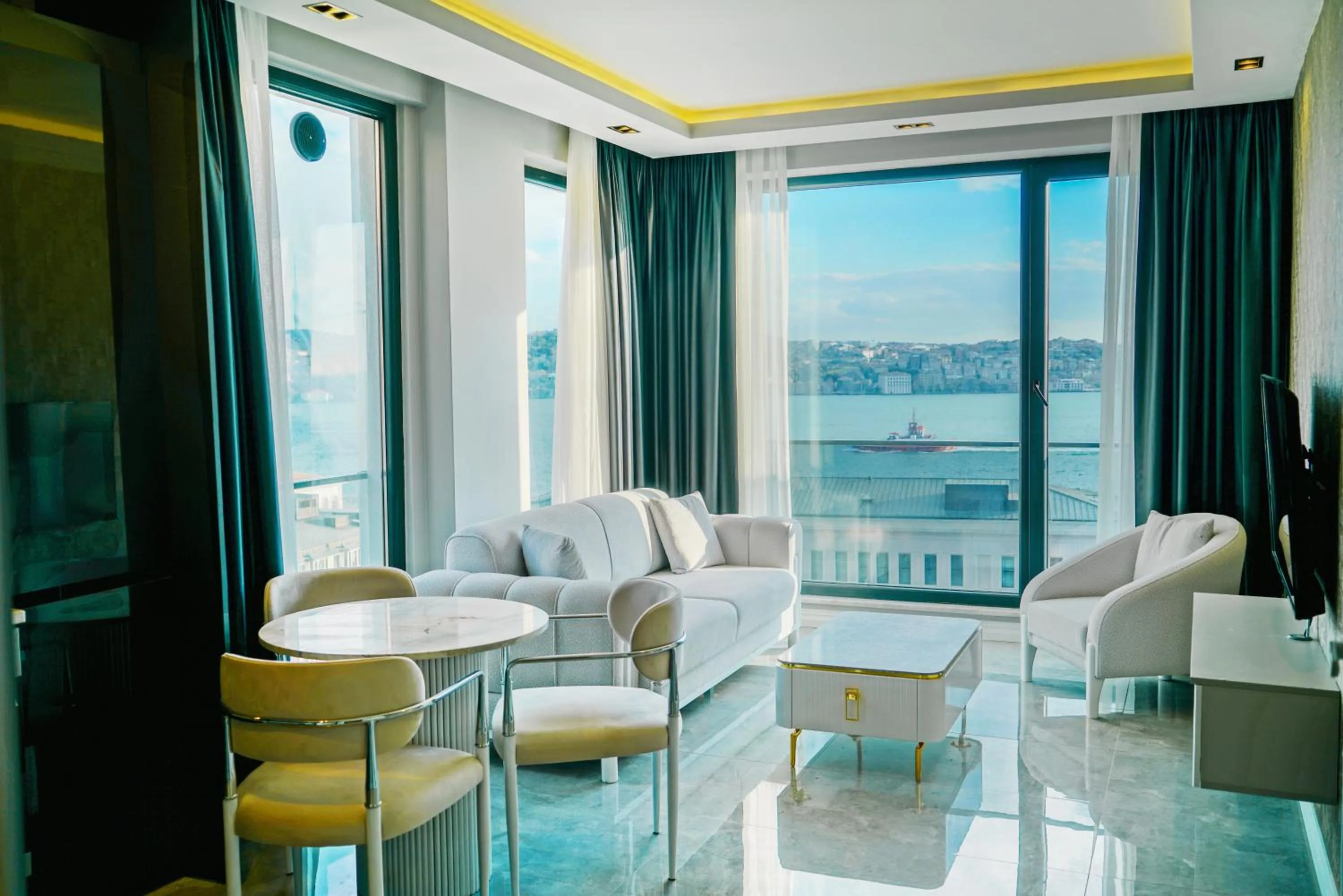 Living room in Elite World Homes Istanbul Bosphorus
