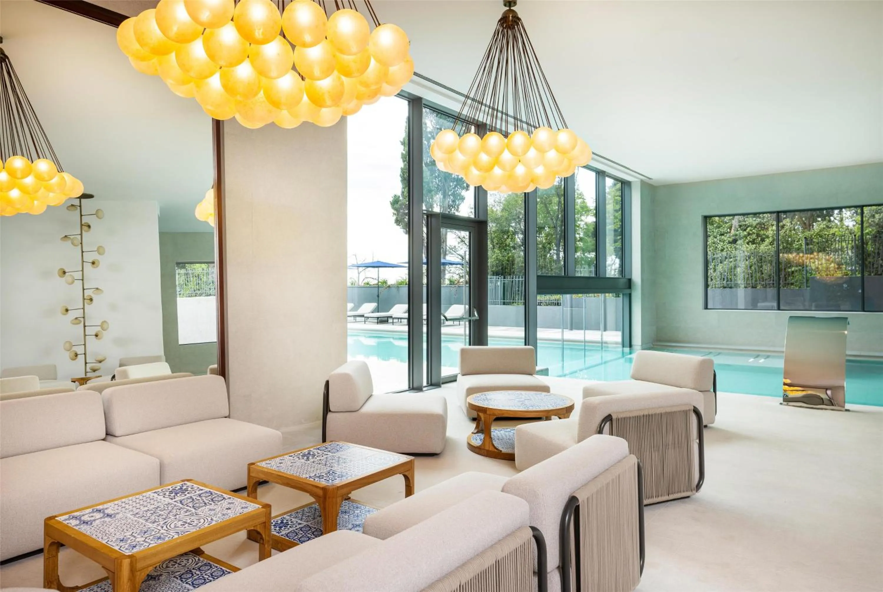 Swimming pool in Hyatt Regency Zadar