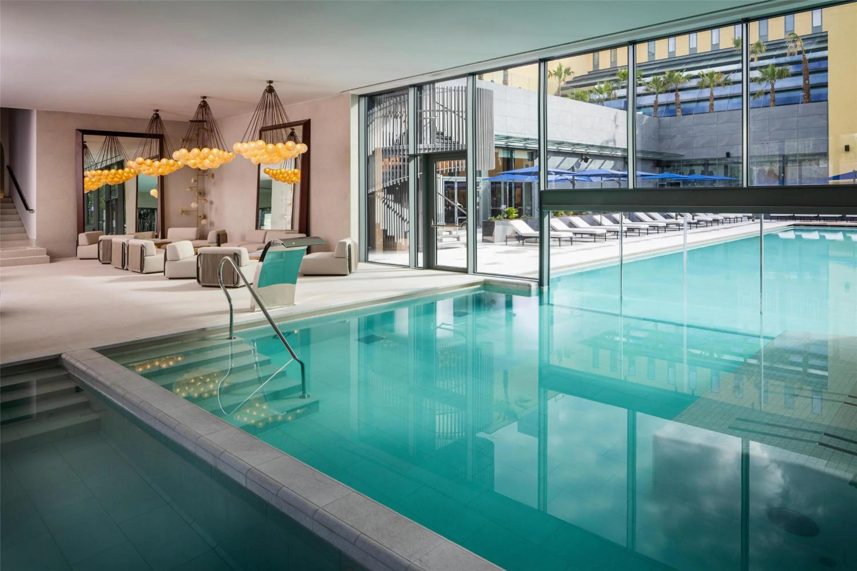 Swimming pool in Hyatt Regency Zadar