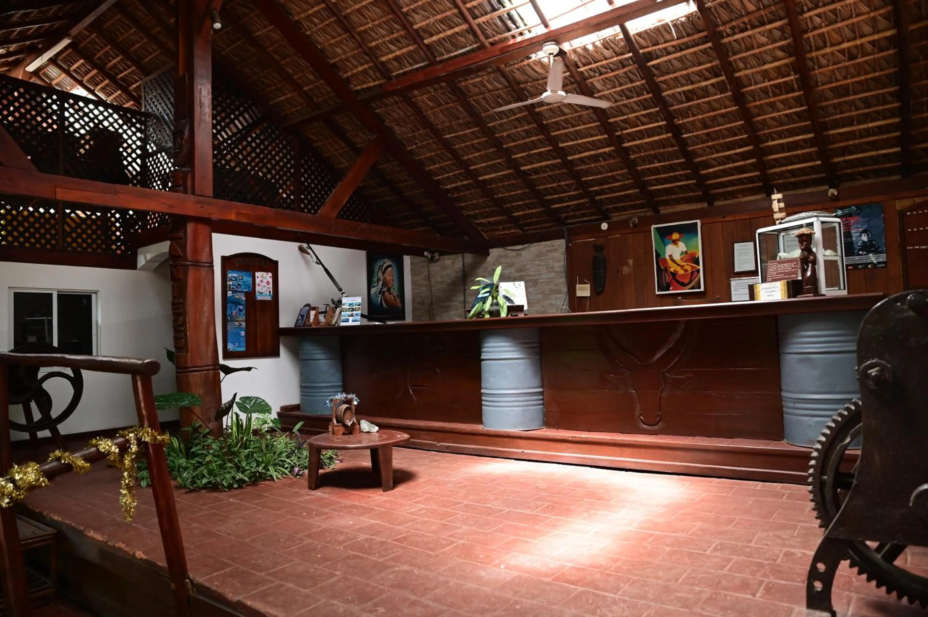 Lobby or reception in Hotel Les Boucaniers