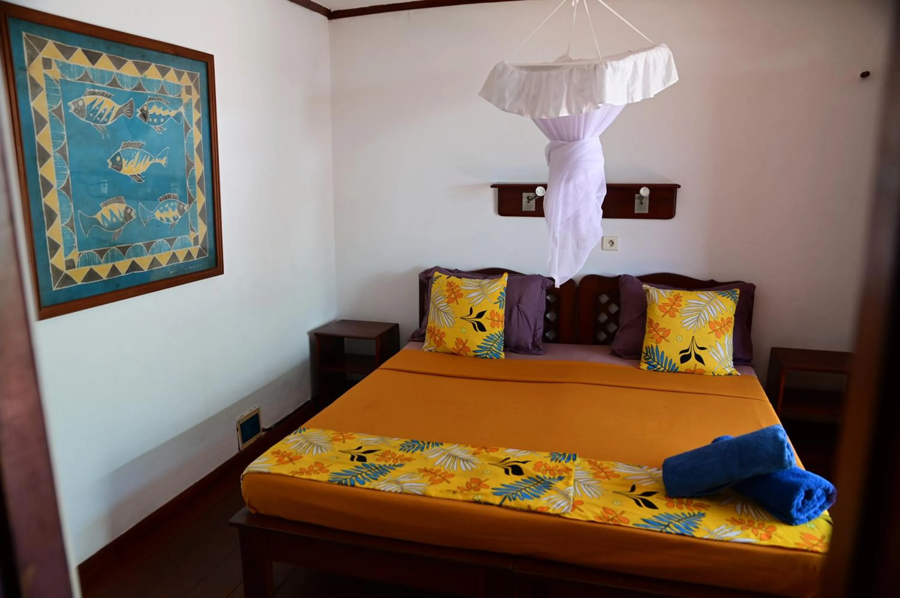 Bedroom, Bed in Hotel Les Boucaniers