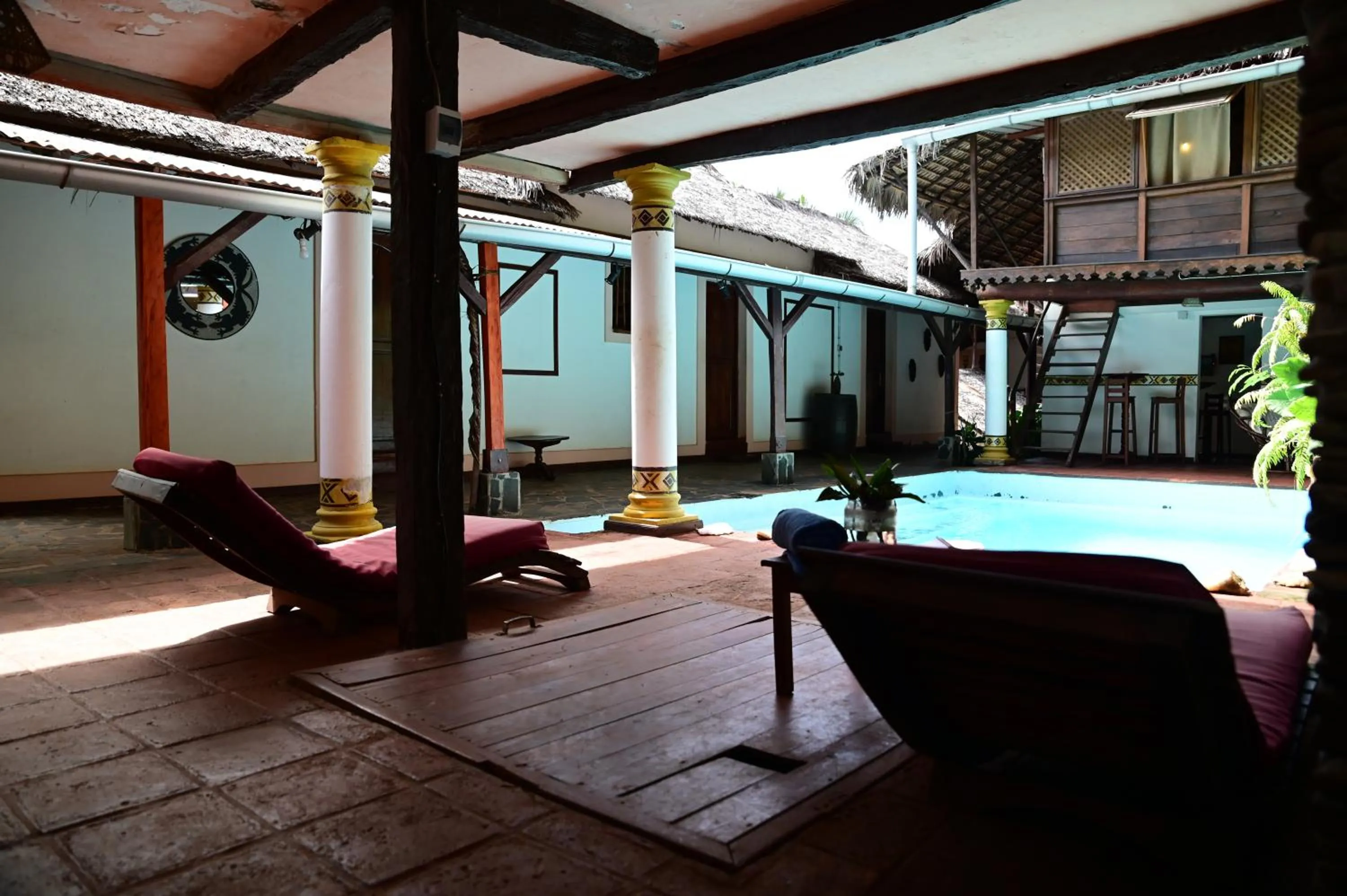Swimming pool in Hotel Les Boucaniers