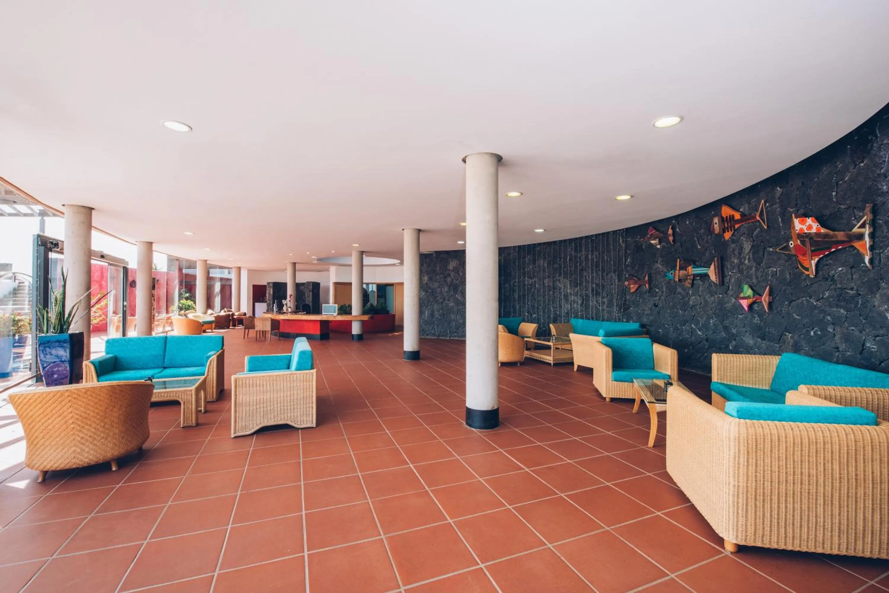 Lobby or reception in Dream Bocayna Village