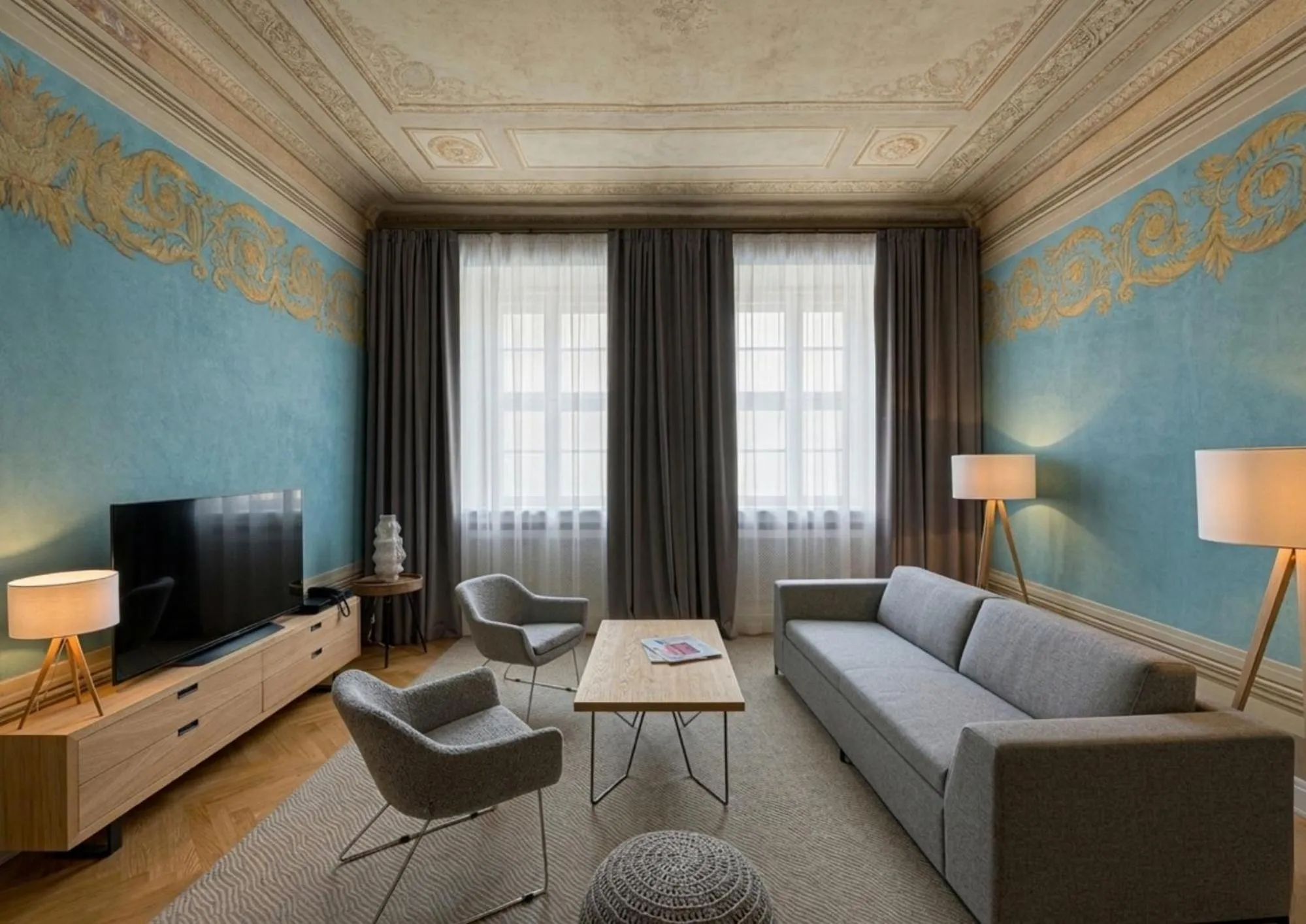 Living room in STRADONIA Serviced Apartments