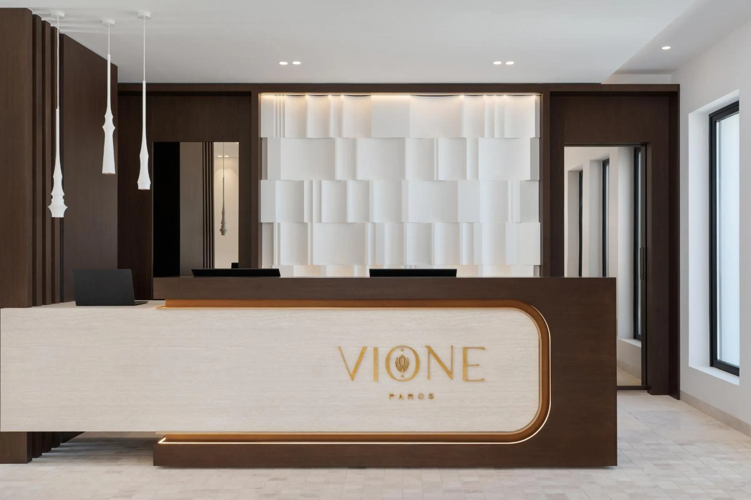 Lobby or reception in Vione Paros