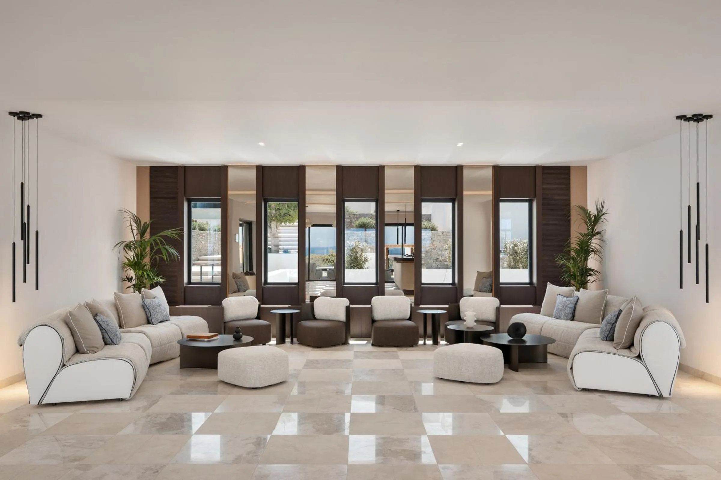 Lobby or reception in Vione Paros