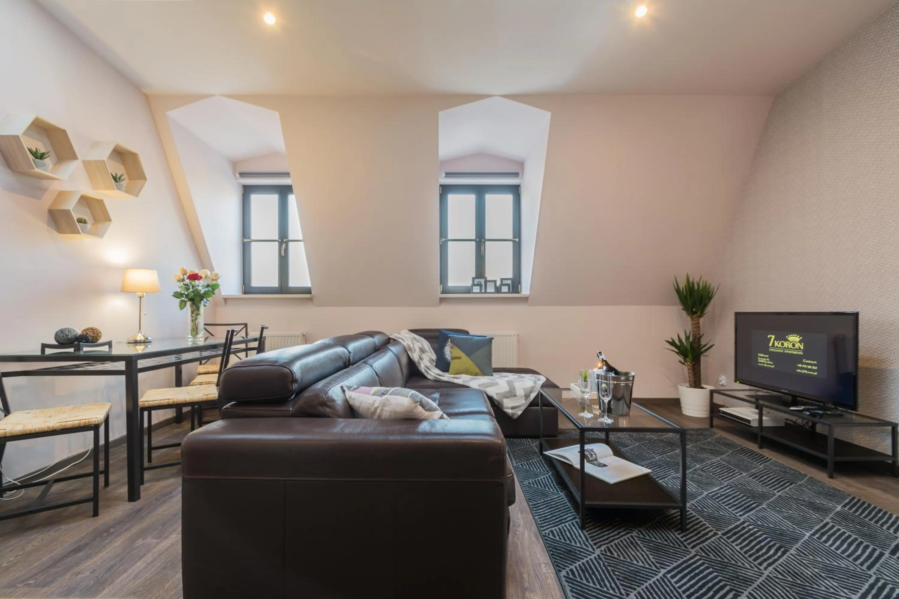 Living room in 7 Koron - Exclusive Apartments