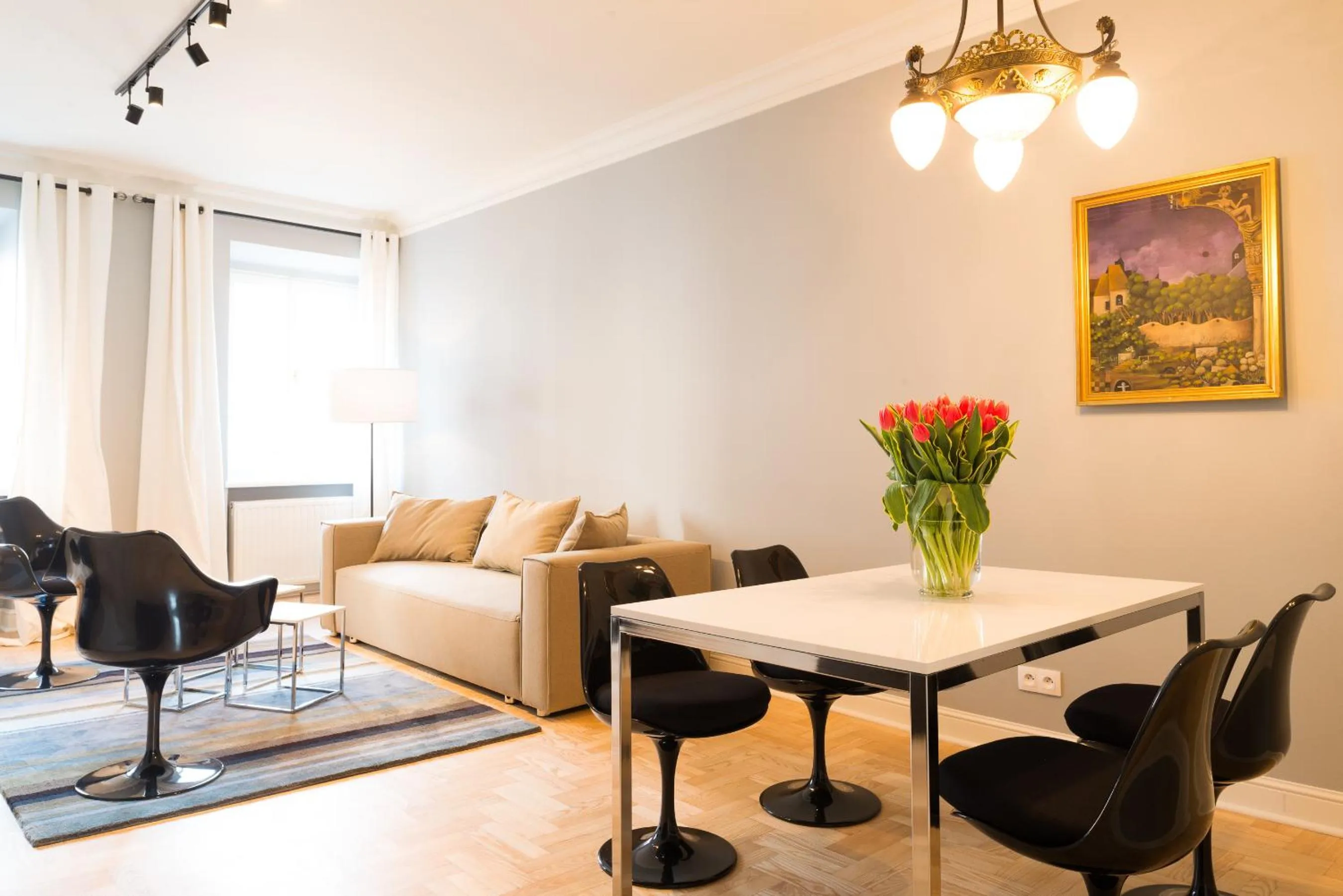 Living room in Apartments Rynek Glowny