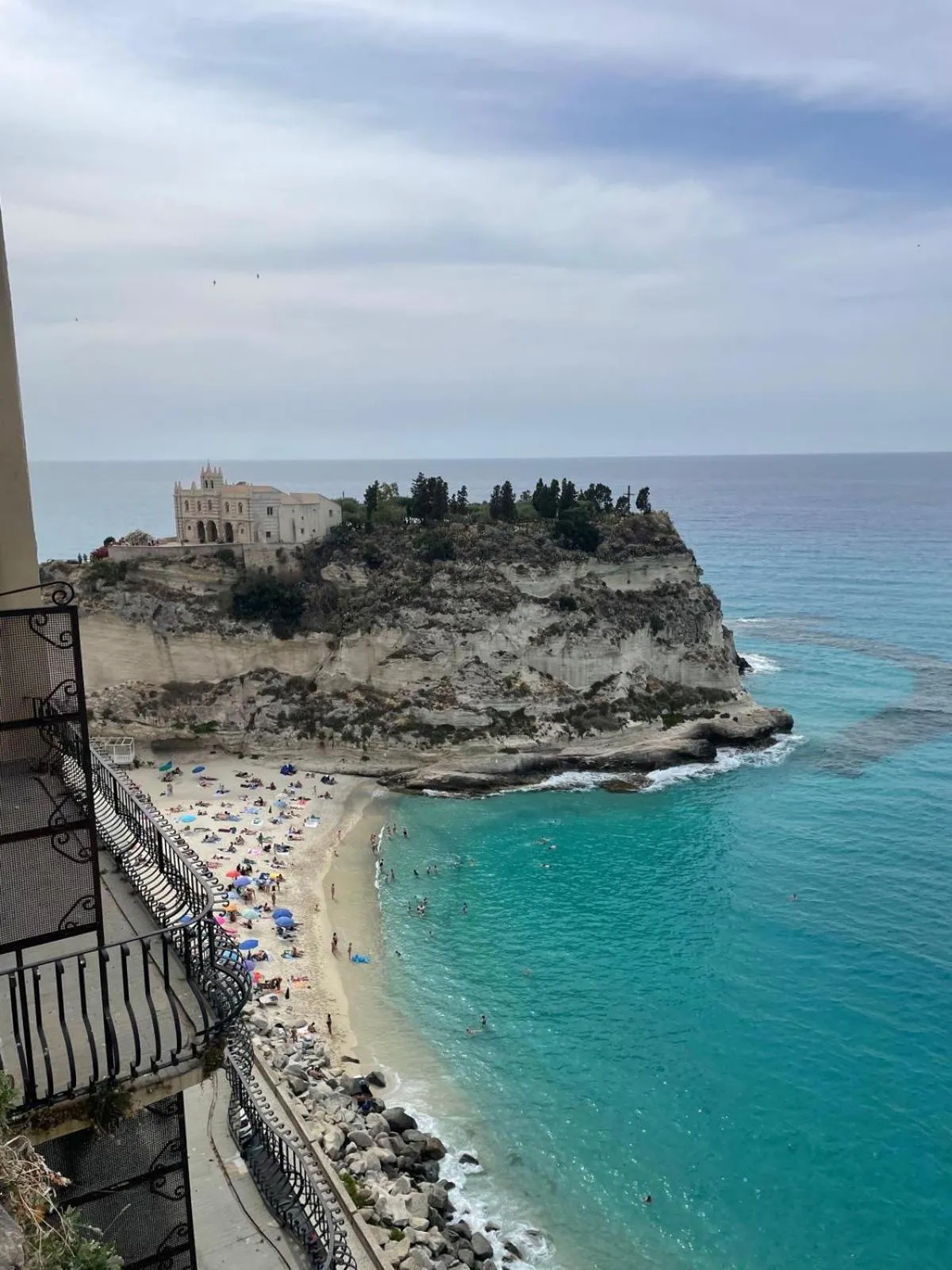 Beach in La pineta Apartment Tropea