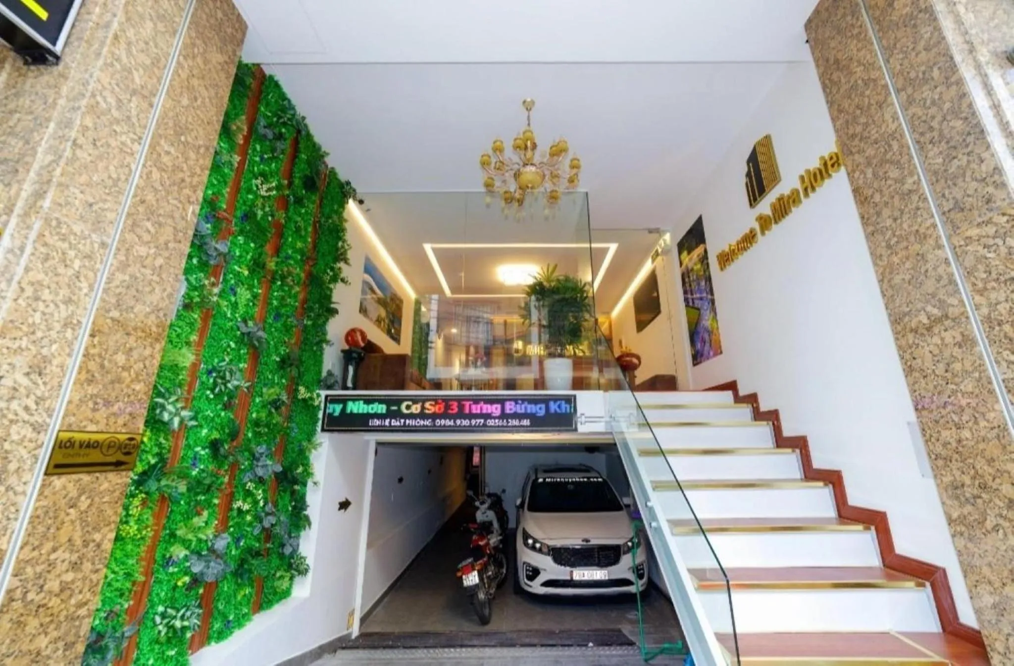 Parking in Mira Eco Hotel Quy Nhon