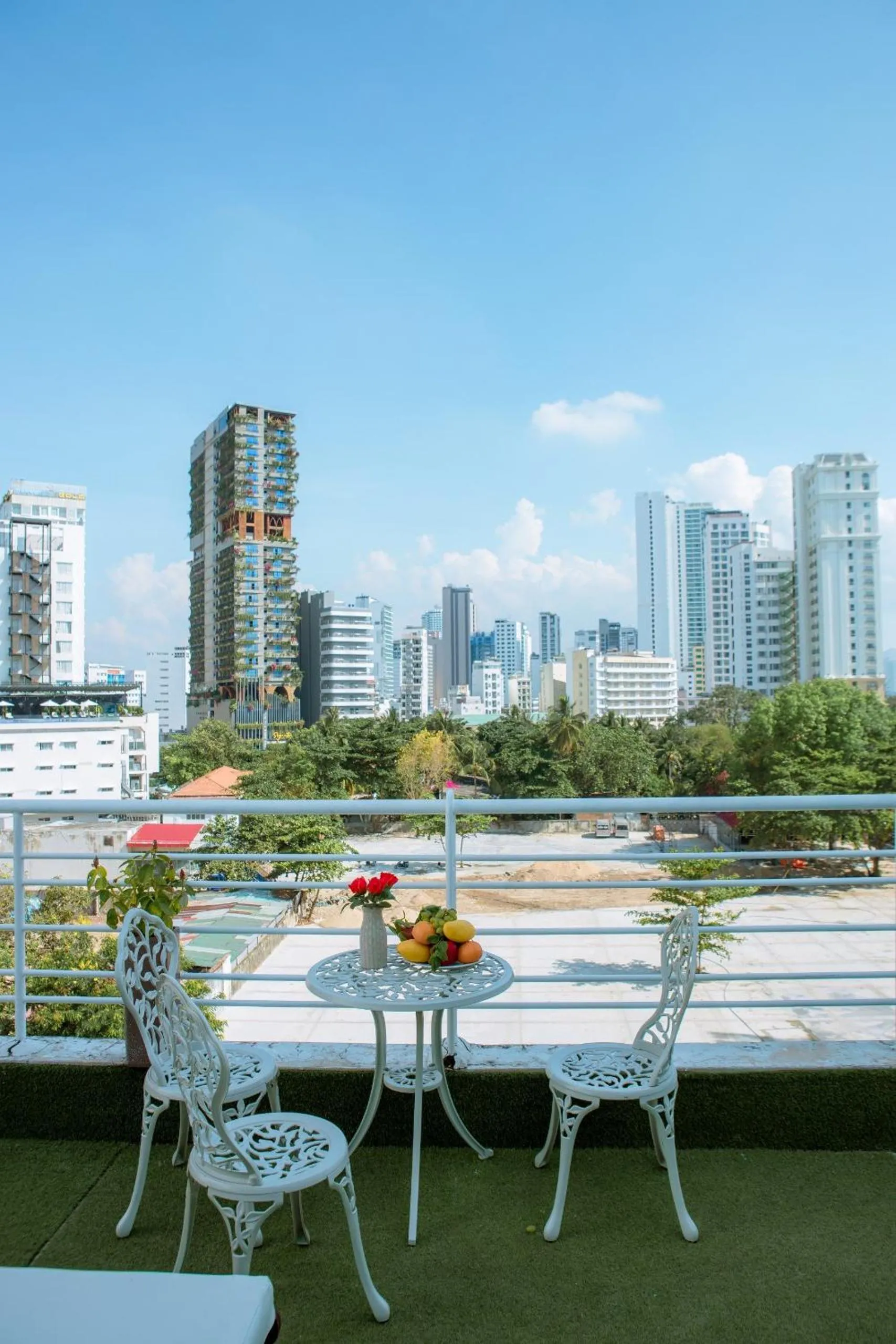 City view in Lanxy Hotel Nha Trang