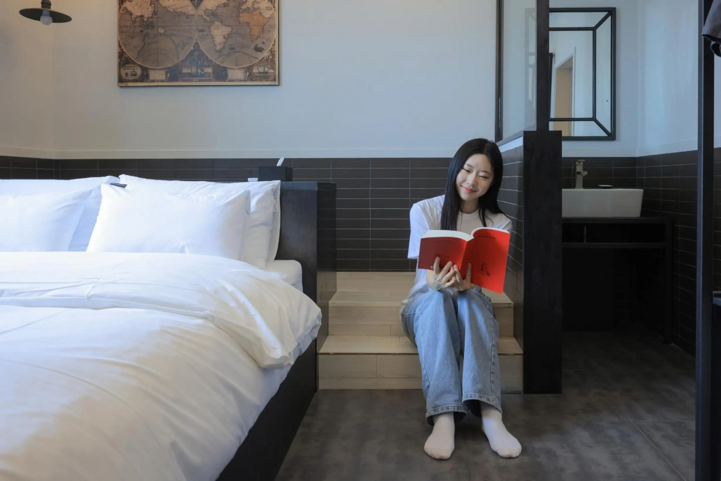 Bed in Hotel Yaja Siheung Jeongwang