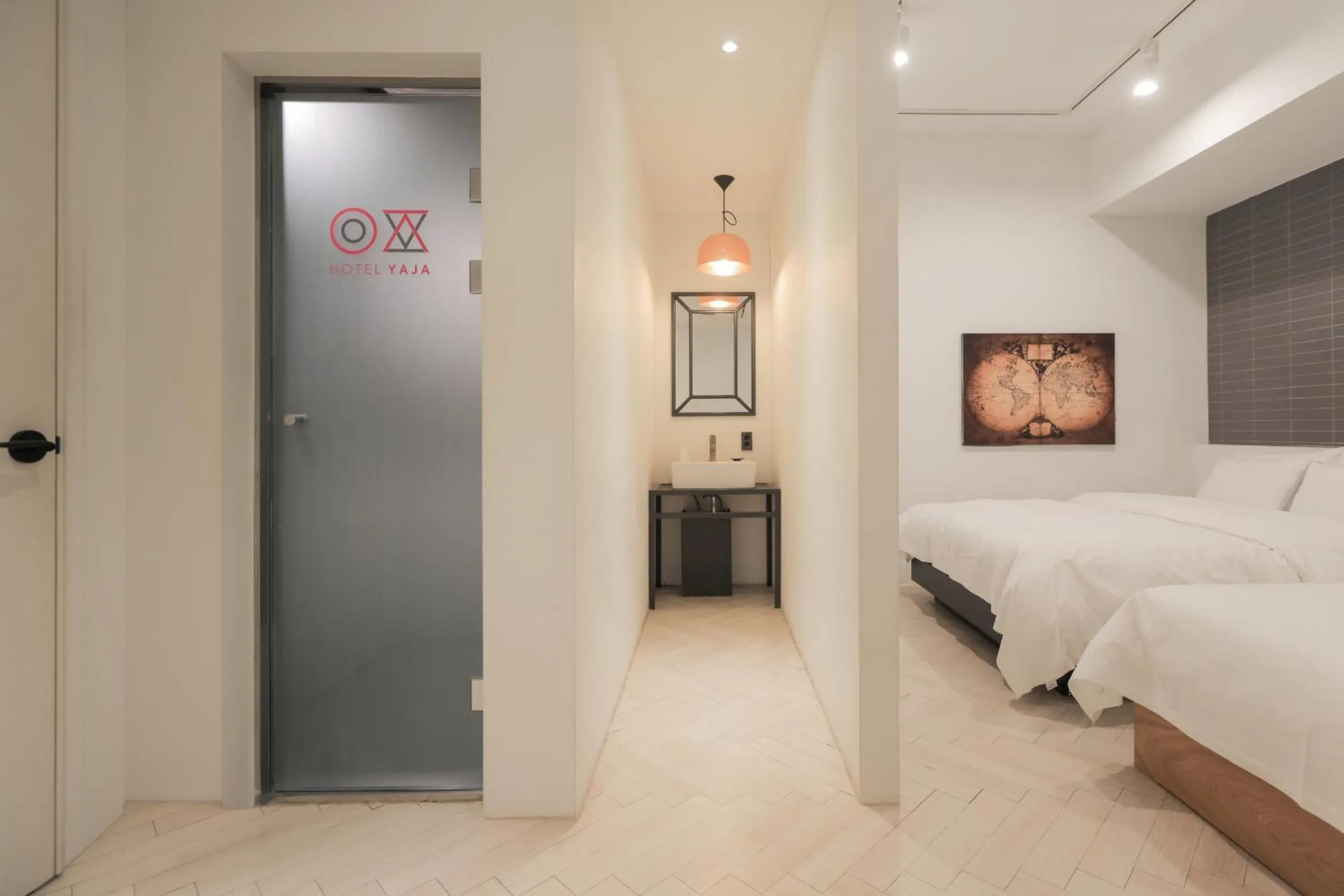 Photo of the whole room, Bed in Hotel Yaja Siheung Jeongwang