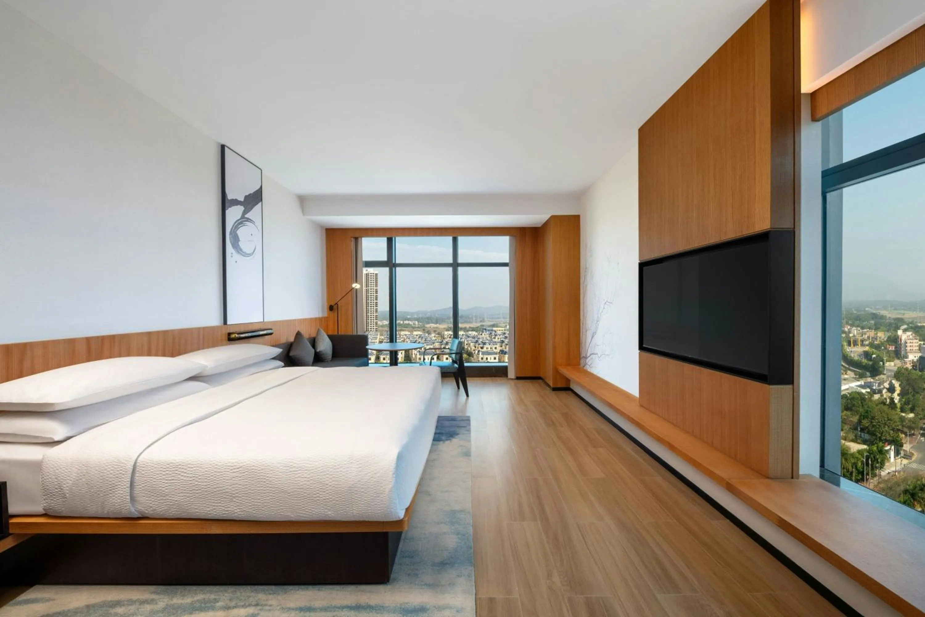 Photo of the whole room, Bed in Fairfield by Marriott Taishan