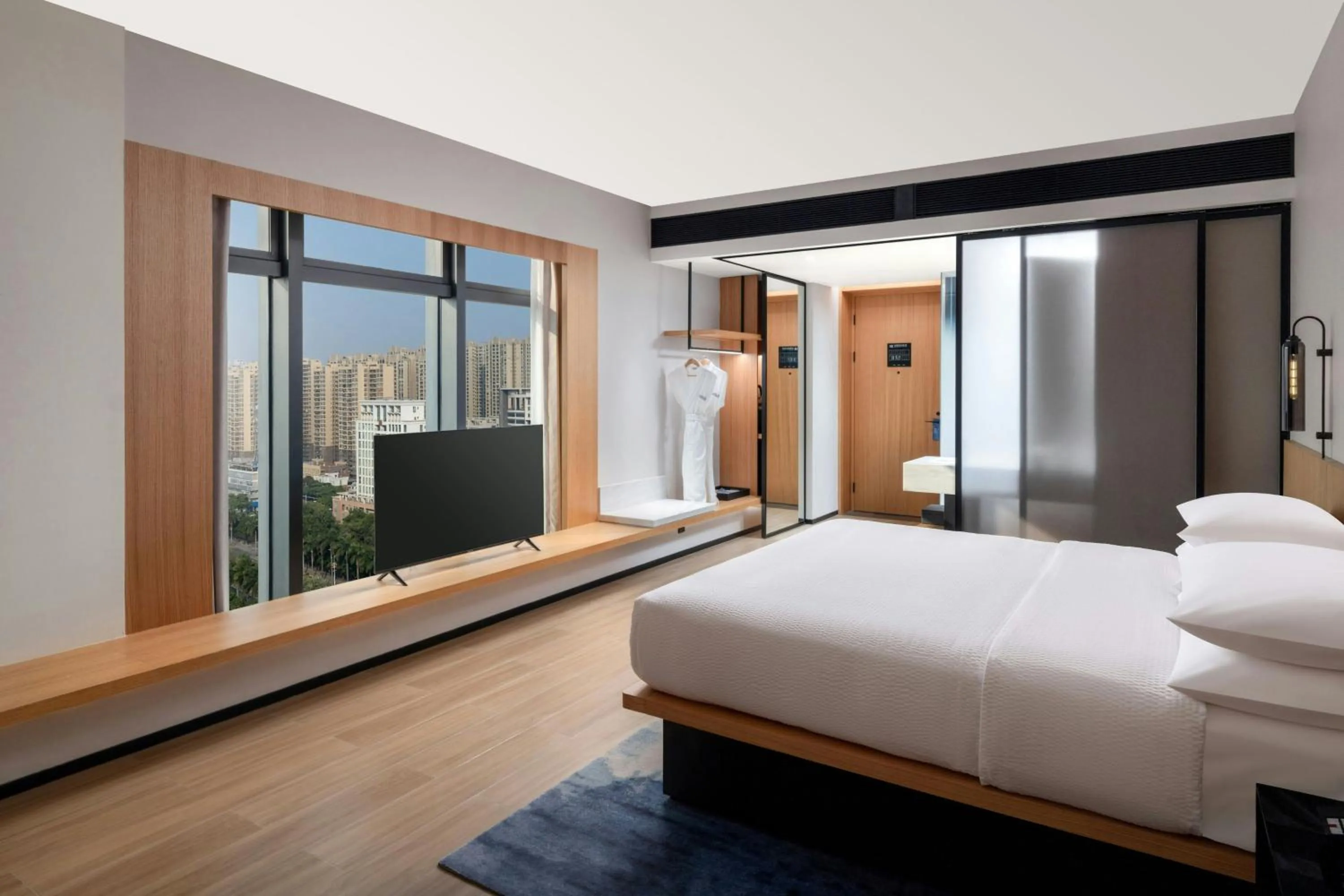 Photo of the whole room, Bed in Fairfield by Marriott Taishan