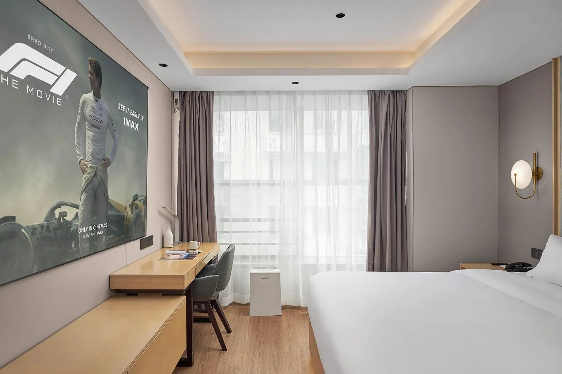 Bed in Lavande Hotel Guangzhou Beijing Road Pedestrian Street Haizhu Square Metro Station Branch - Free Deliver Service to Canton Fair Complex During Canton Fair Period