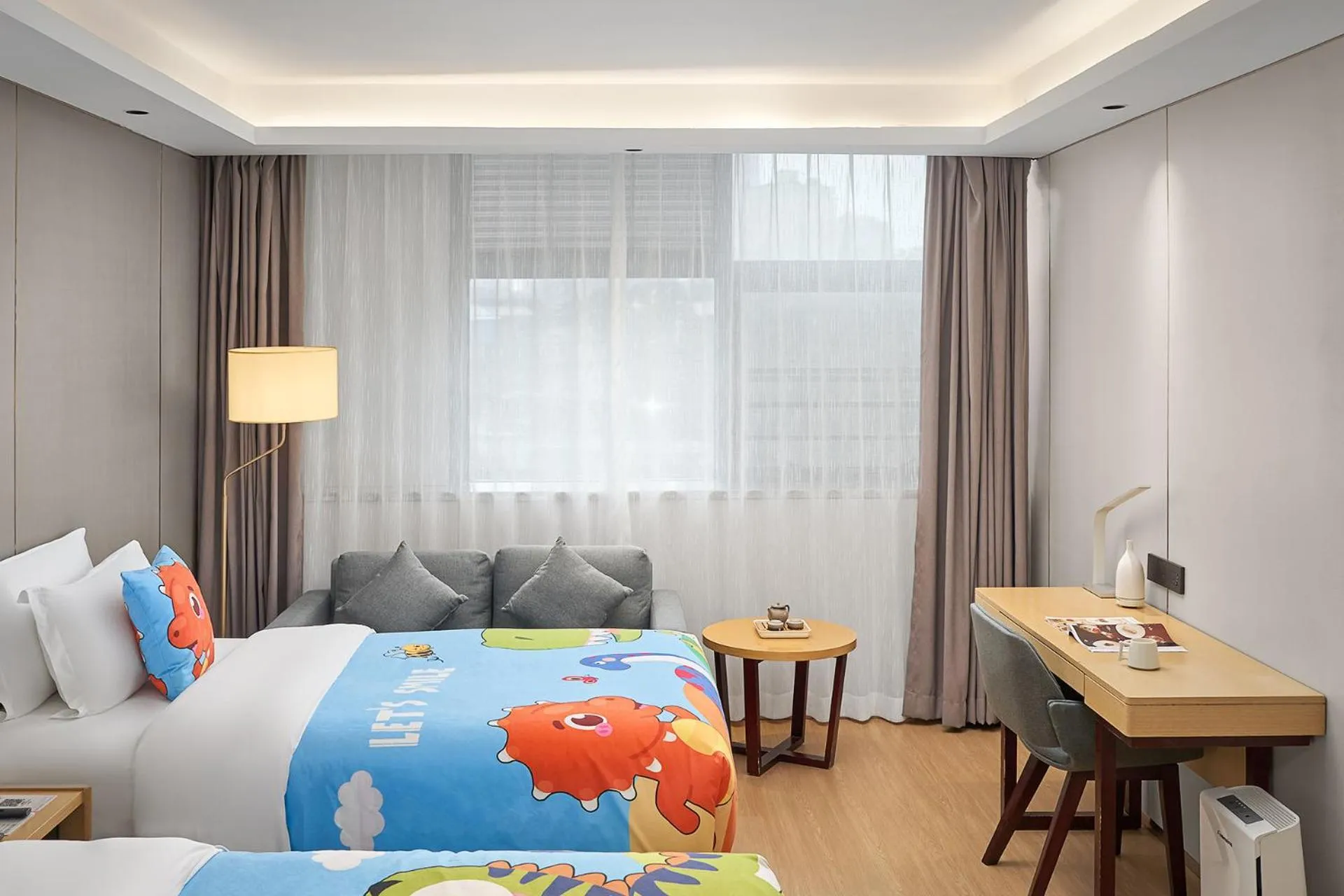 Bed in Lavande Hotel Guangzhou Beijing Road Pedestrian Street Haizhu Square Metro Station Branch - Free Deliver Service to Canton Fair Complex During Canton Fair Period