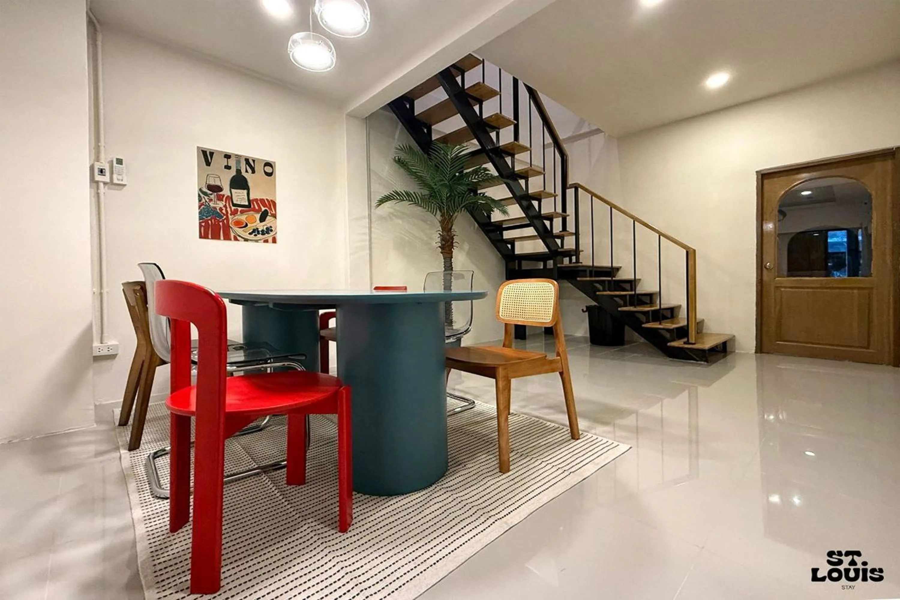 Lobby or reception in Saint Louis Stay